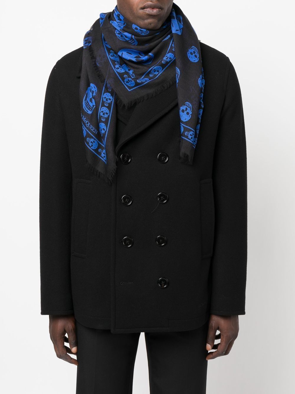 Alexander McQueen Scarfs Black