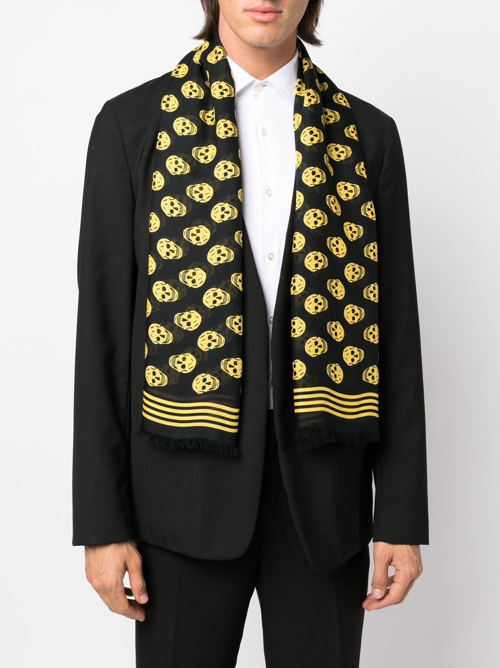 Alexander McQueen Scarfs Yellow