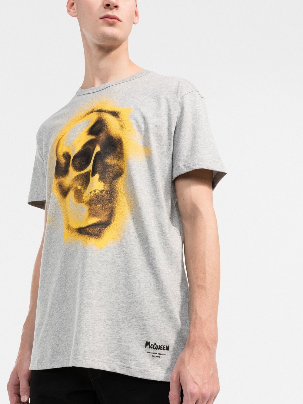 Alexander McQueen T-shirts and Polos Grey