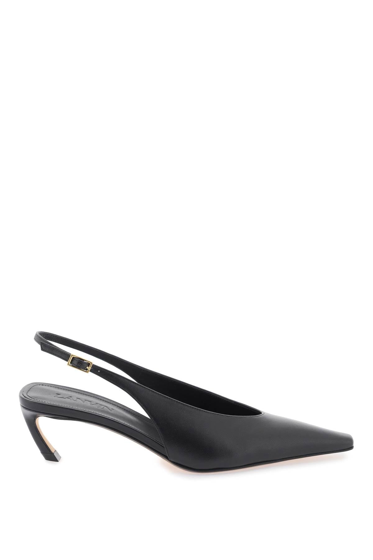 Lanvin leather slingback mules