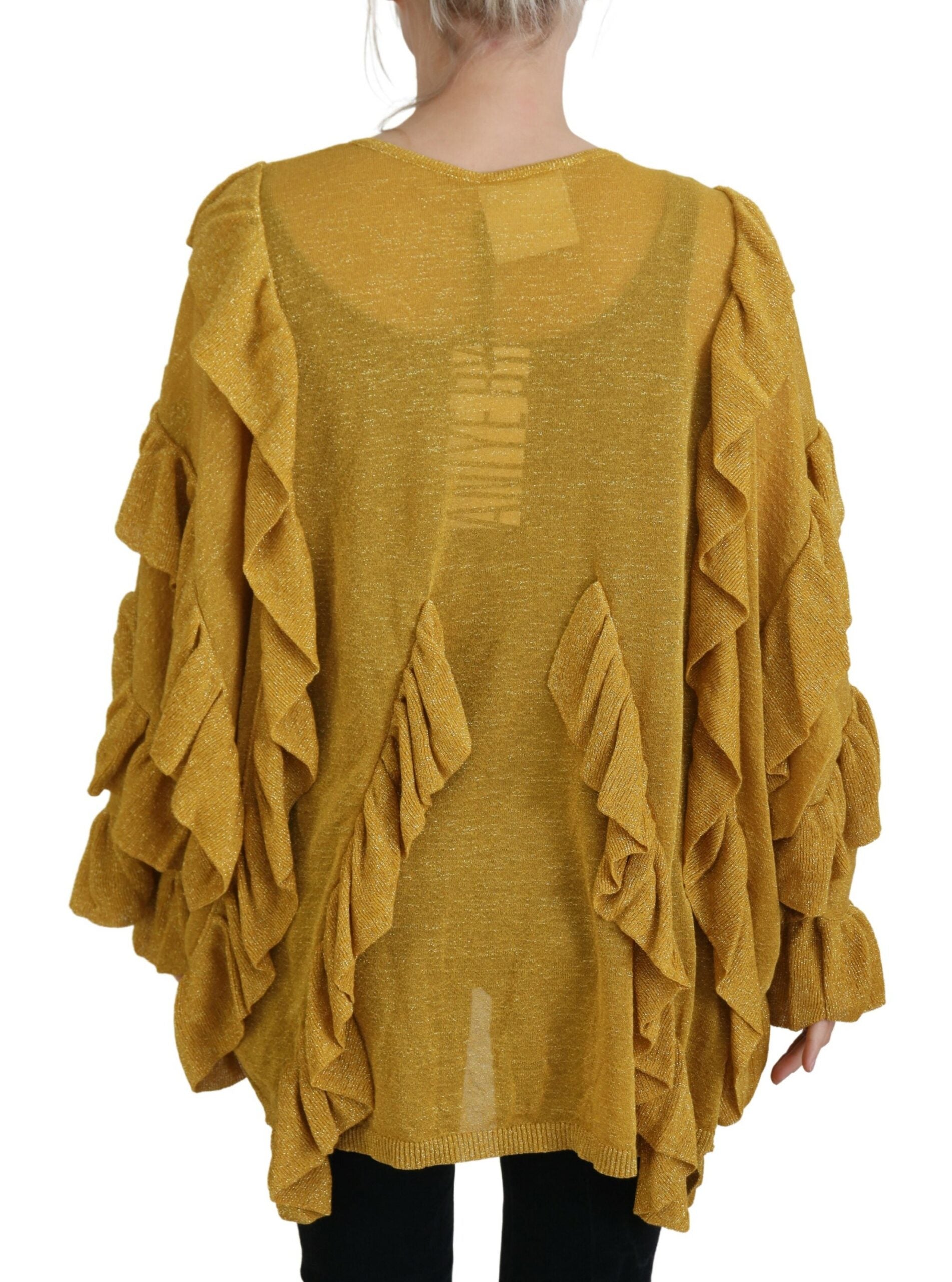 Aniye By Elegant Gold Cardigan Sweater