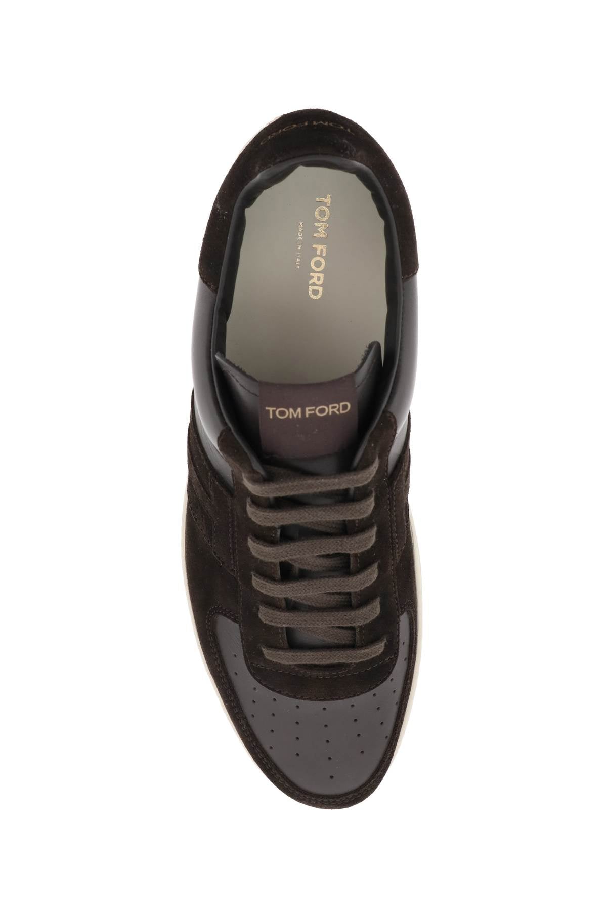 Tom ford suede and leather 'radcliffe' sneakers