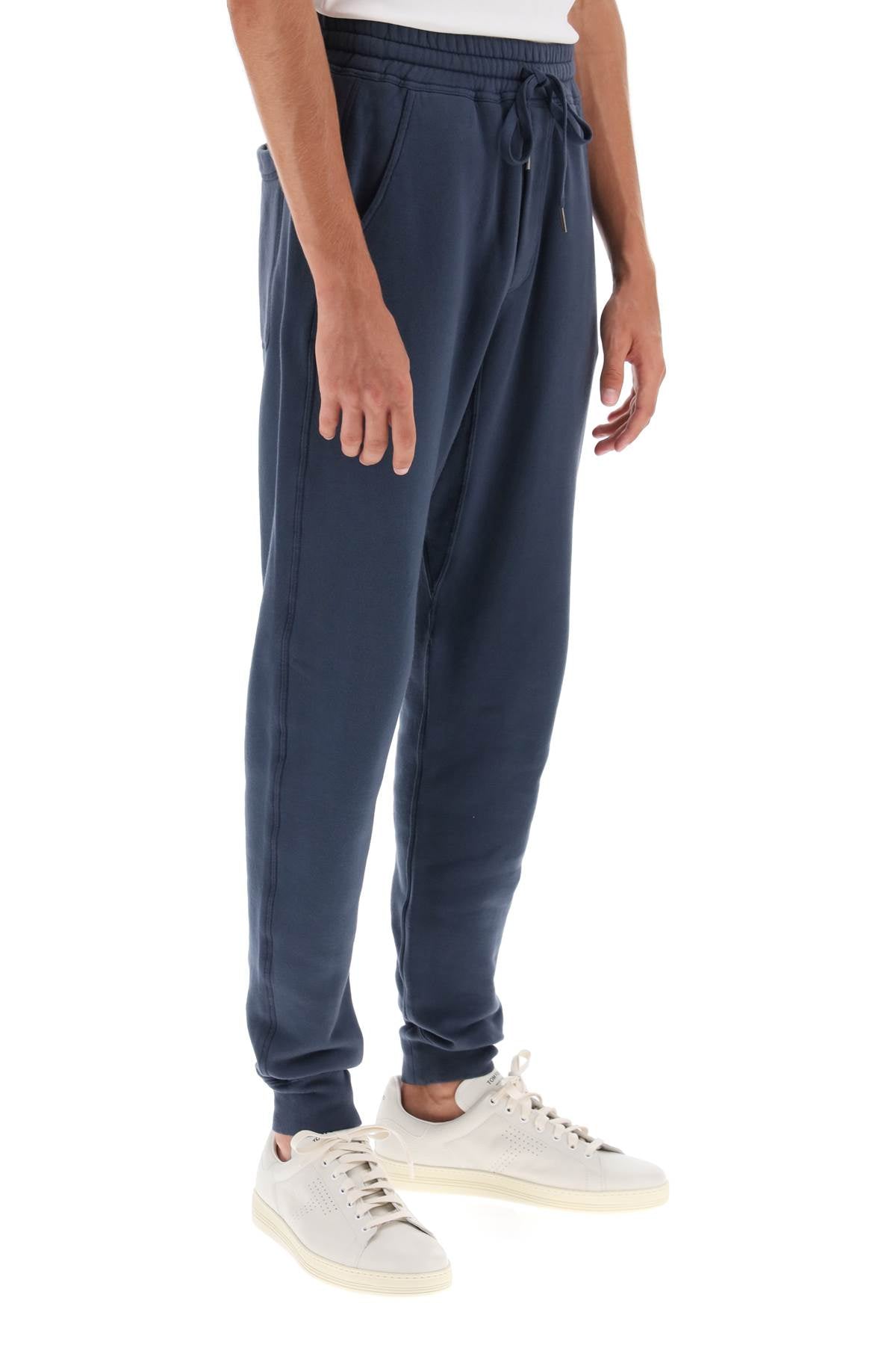 Tom ford joggers in fleece-back cotton