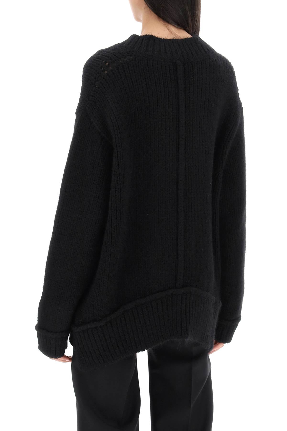 Tom ford v-neck sweater in alpaca wool