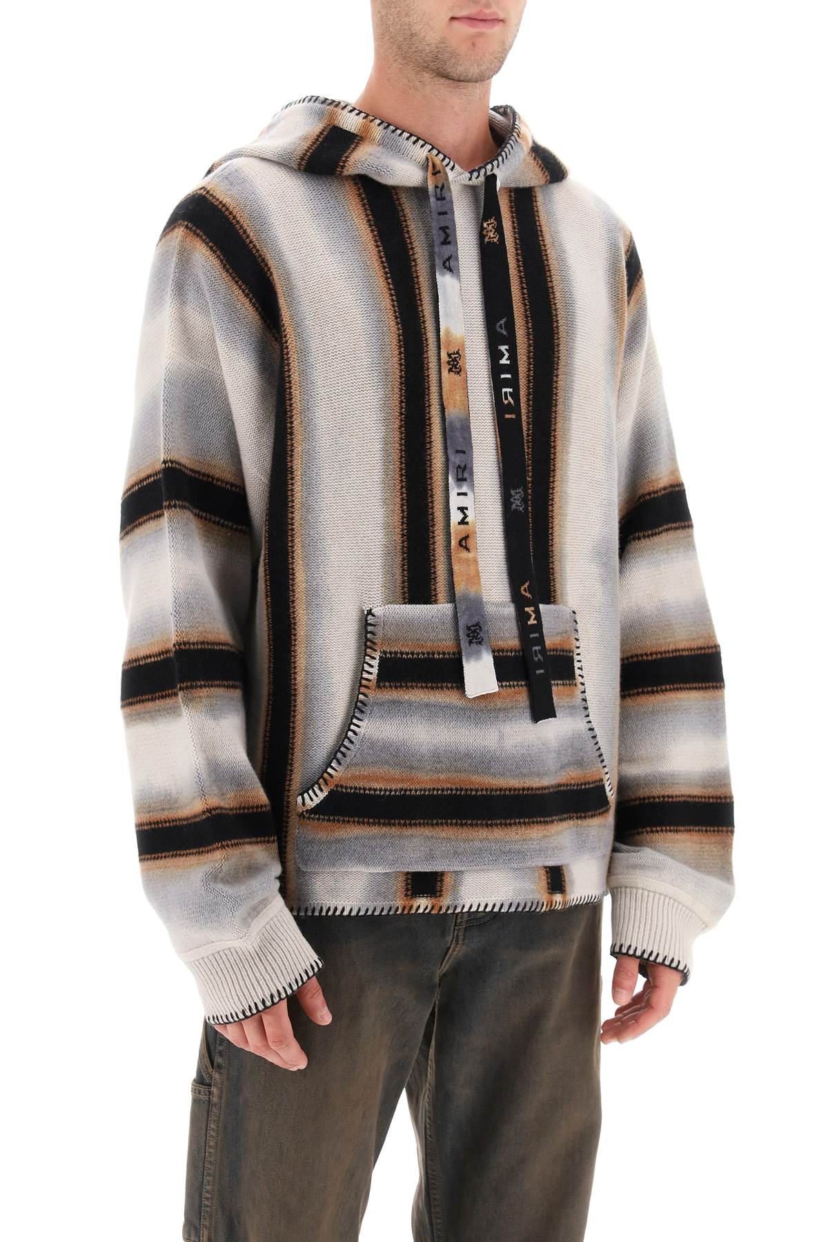 Amiri oversized cashmere and wool sweatshirt