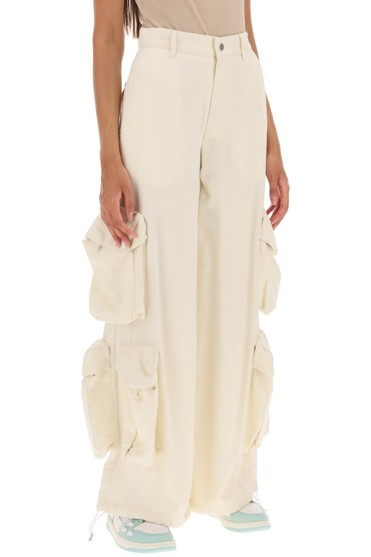 Amiri wide leg cargo pants