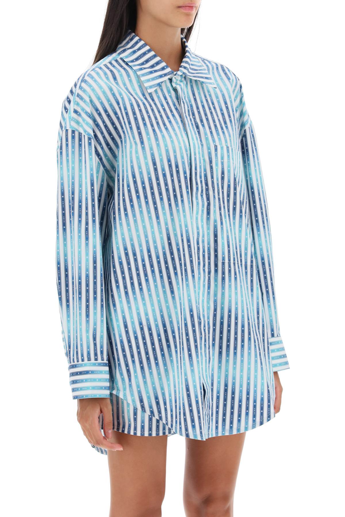 Amiri oversized striped shirt