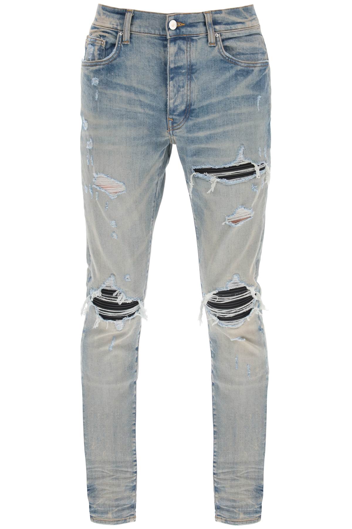 Amiri 'mx1' ripped skinny jeans