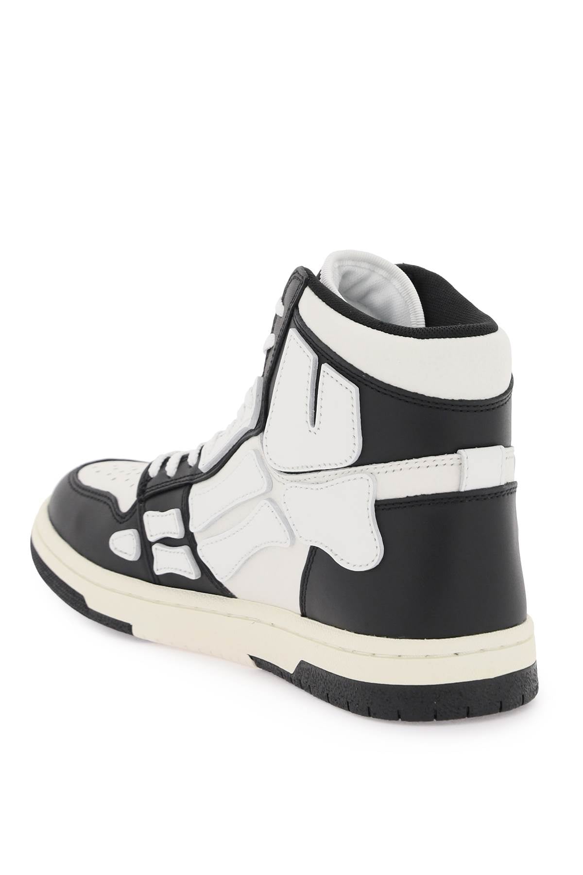 Amiri leather skel top hi sneakers