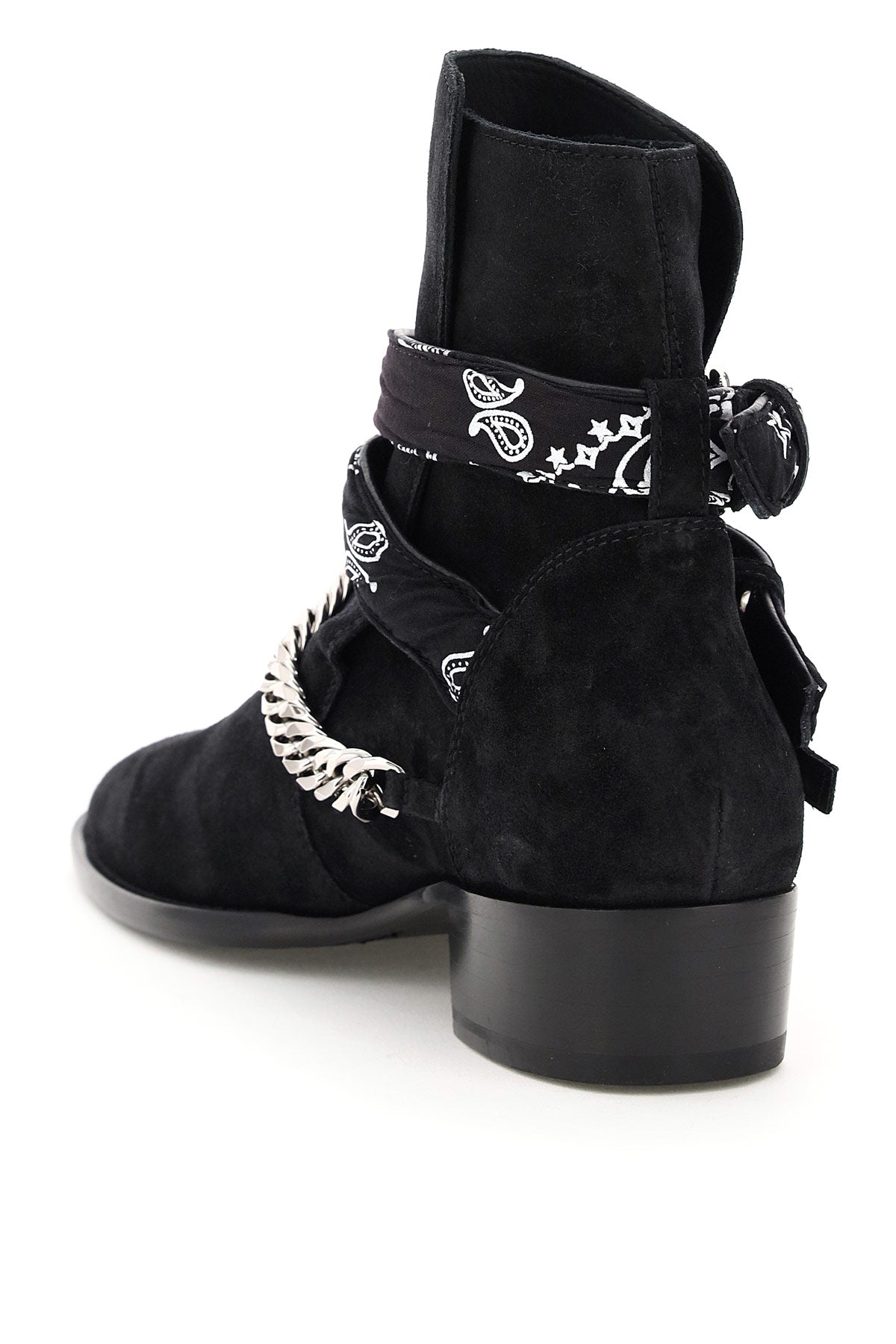 Amiri bandana buckle boots