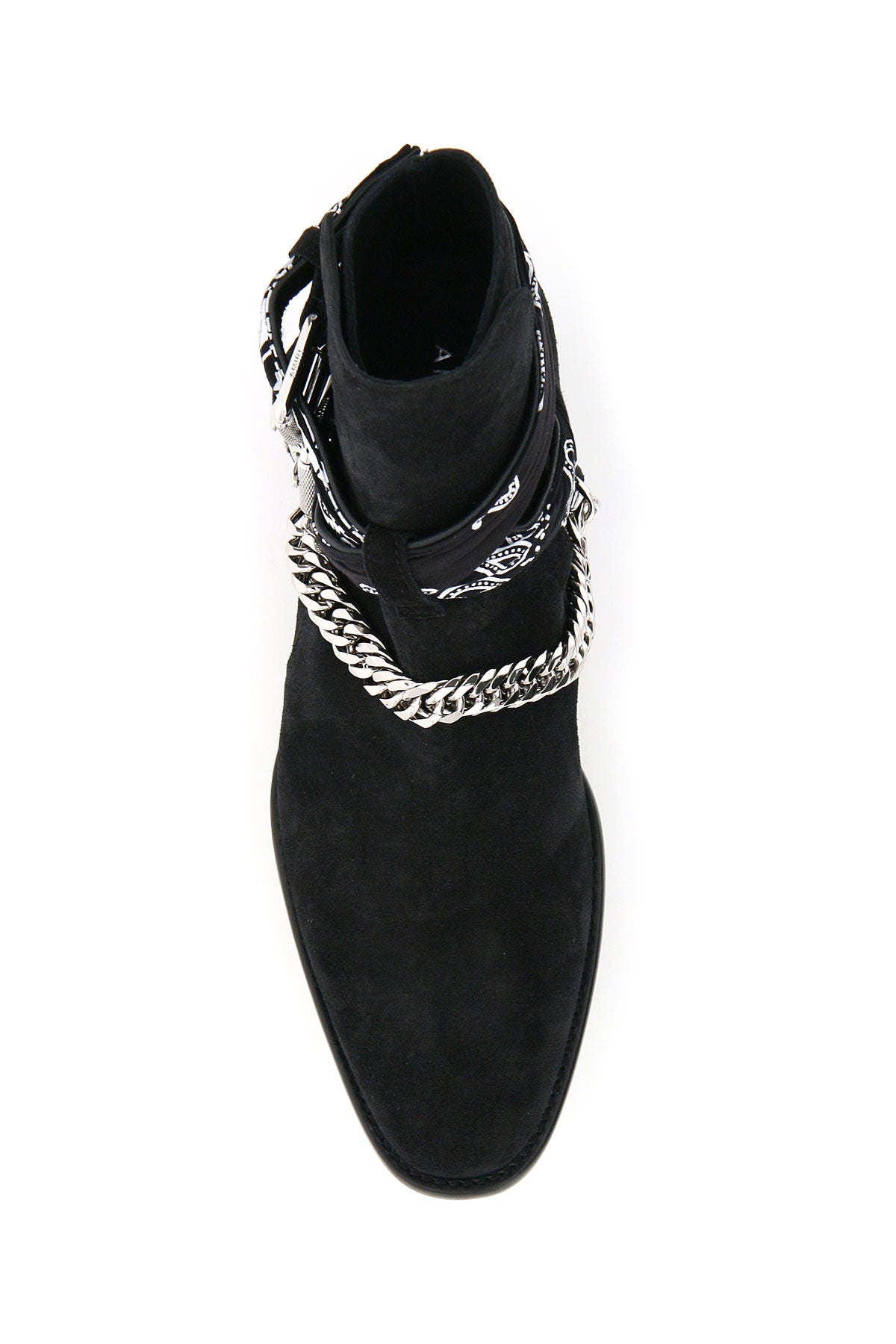 Amiri bandana buckle boots