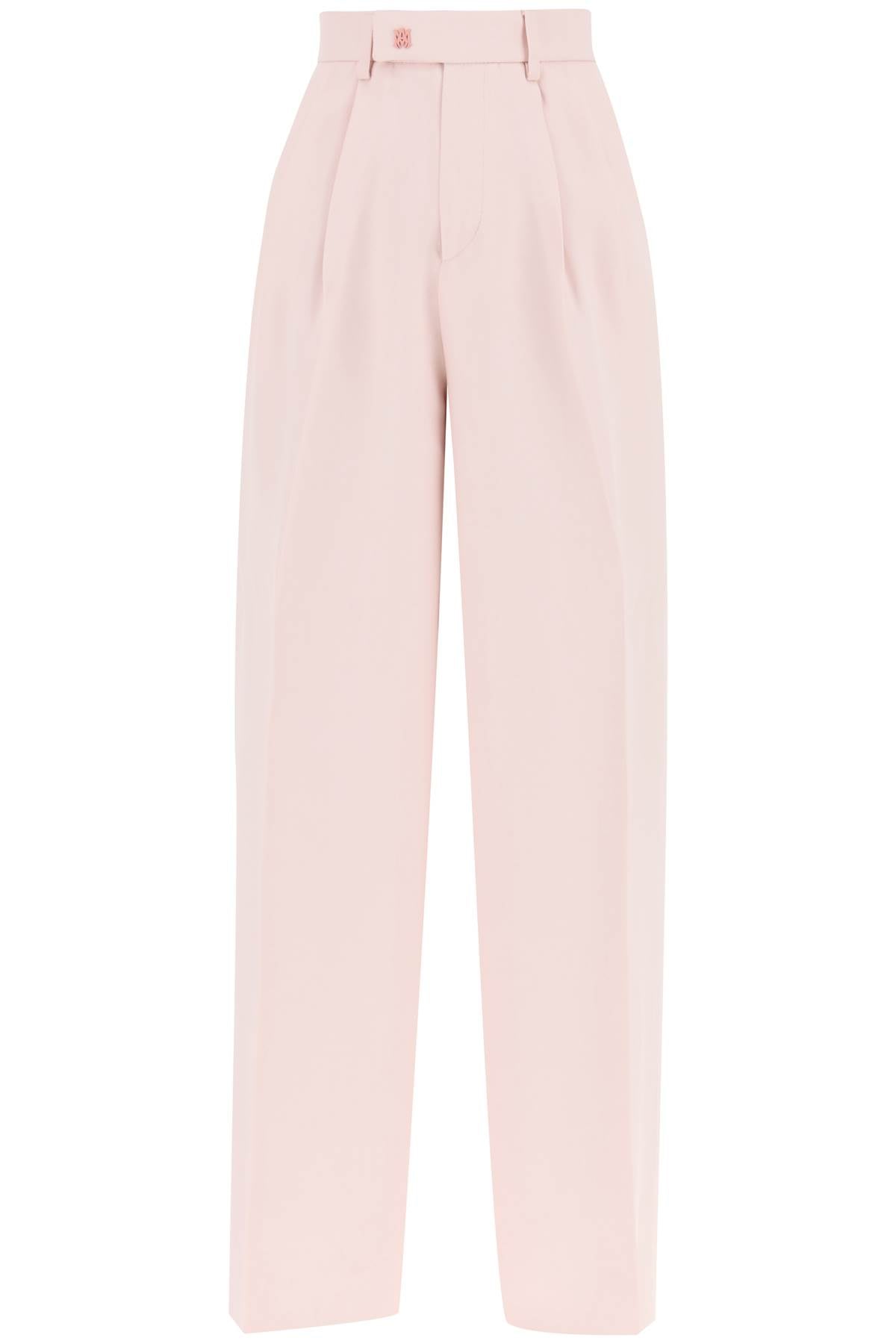 Amiri pants with wide leg and pleats