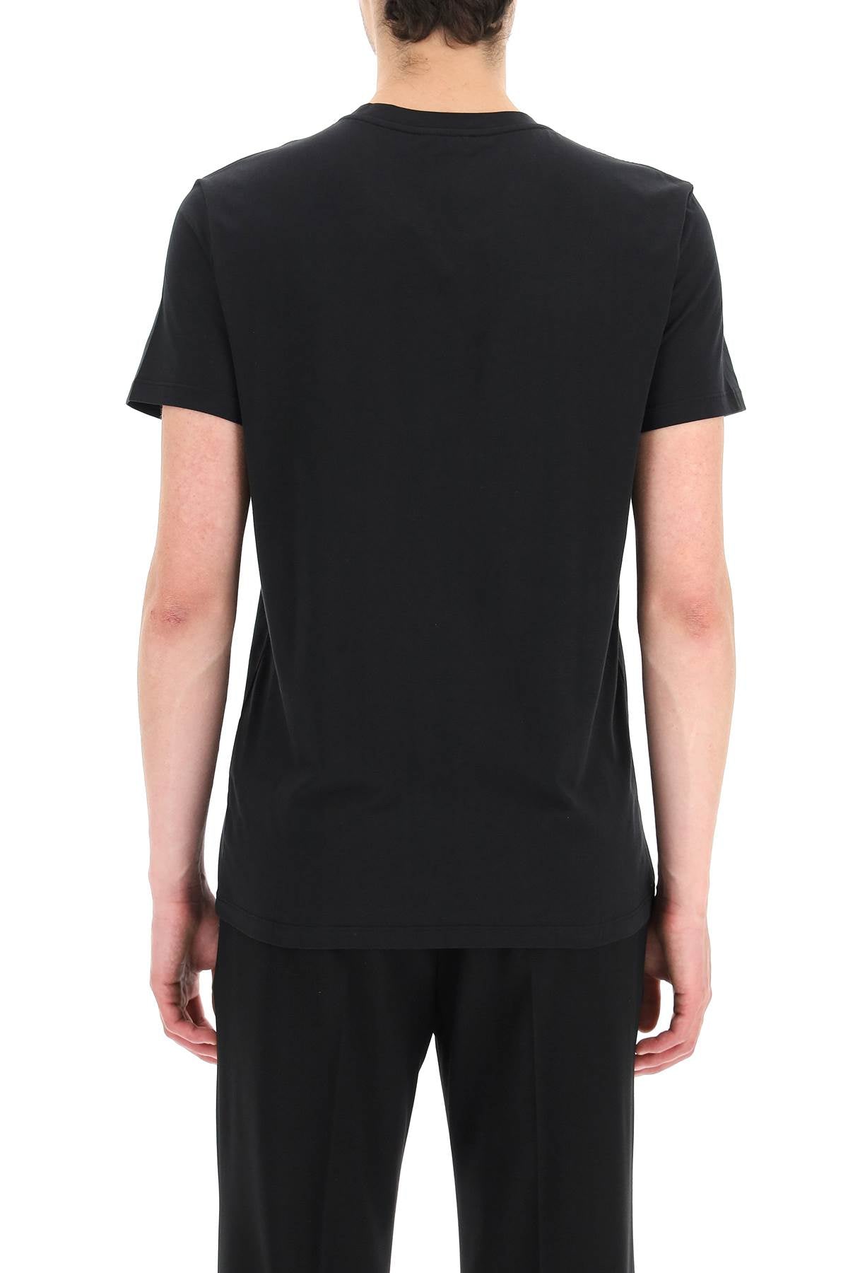 Balmain mini flocked logo t-shirt