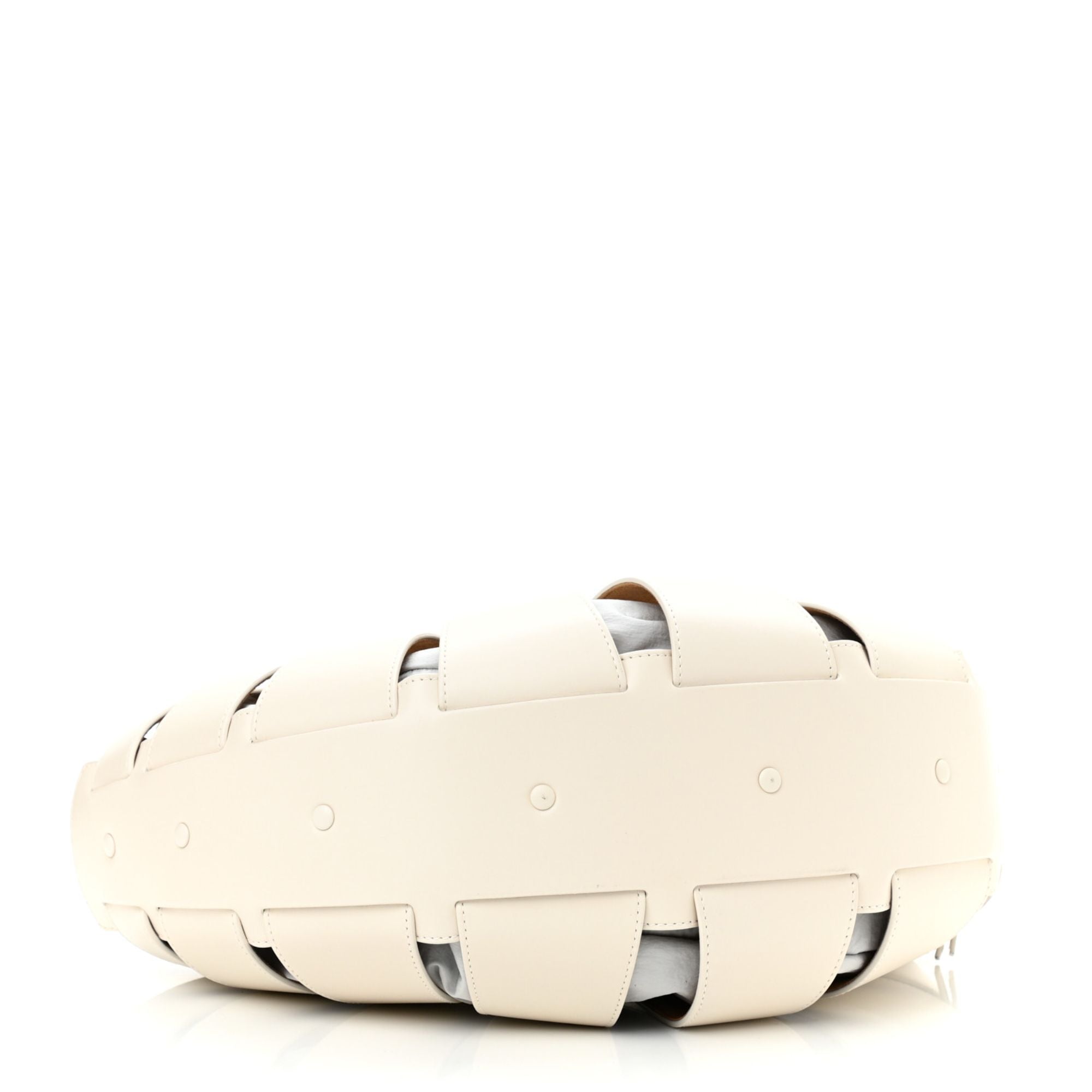 Bottega Veneta The Shell Bag 'Frost White" French Calfskin