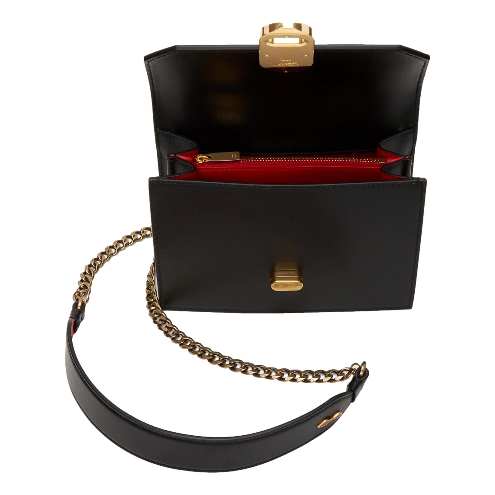 Christian Louboutin Elisa Black Paris Bag