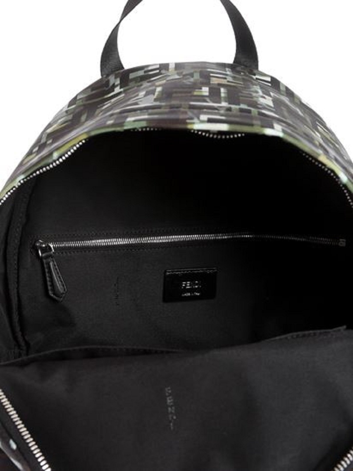Fendi Unisex FF Multicolor Camouflage Backpack
