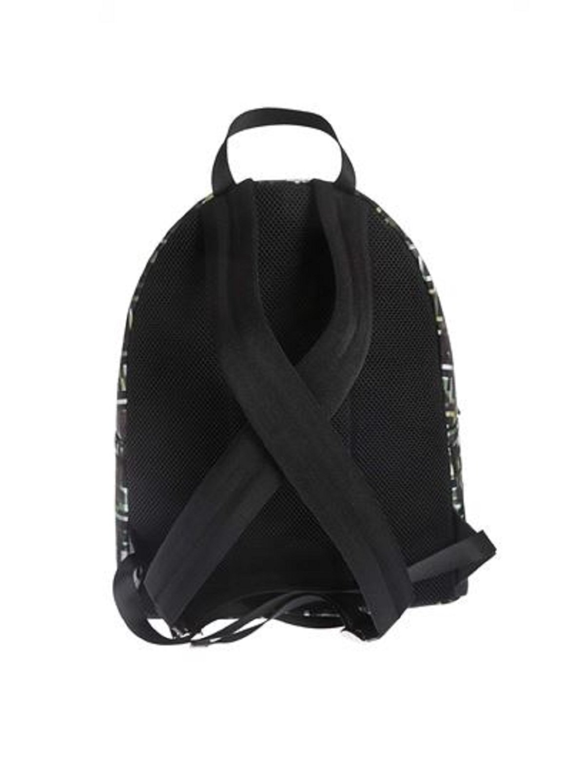 Fendi Unisex FF Multicolor Camouflage Backpack