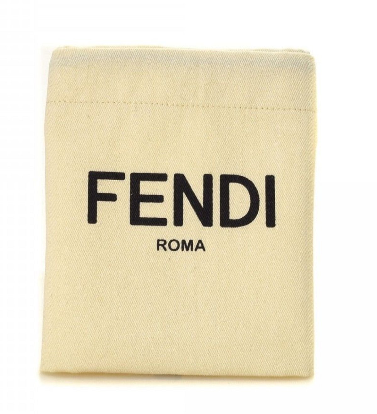 Fendi Mon Tresor Black Selleria Calfskin Leather Bucket Bag