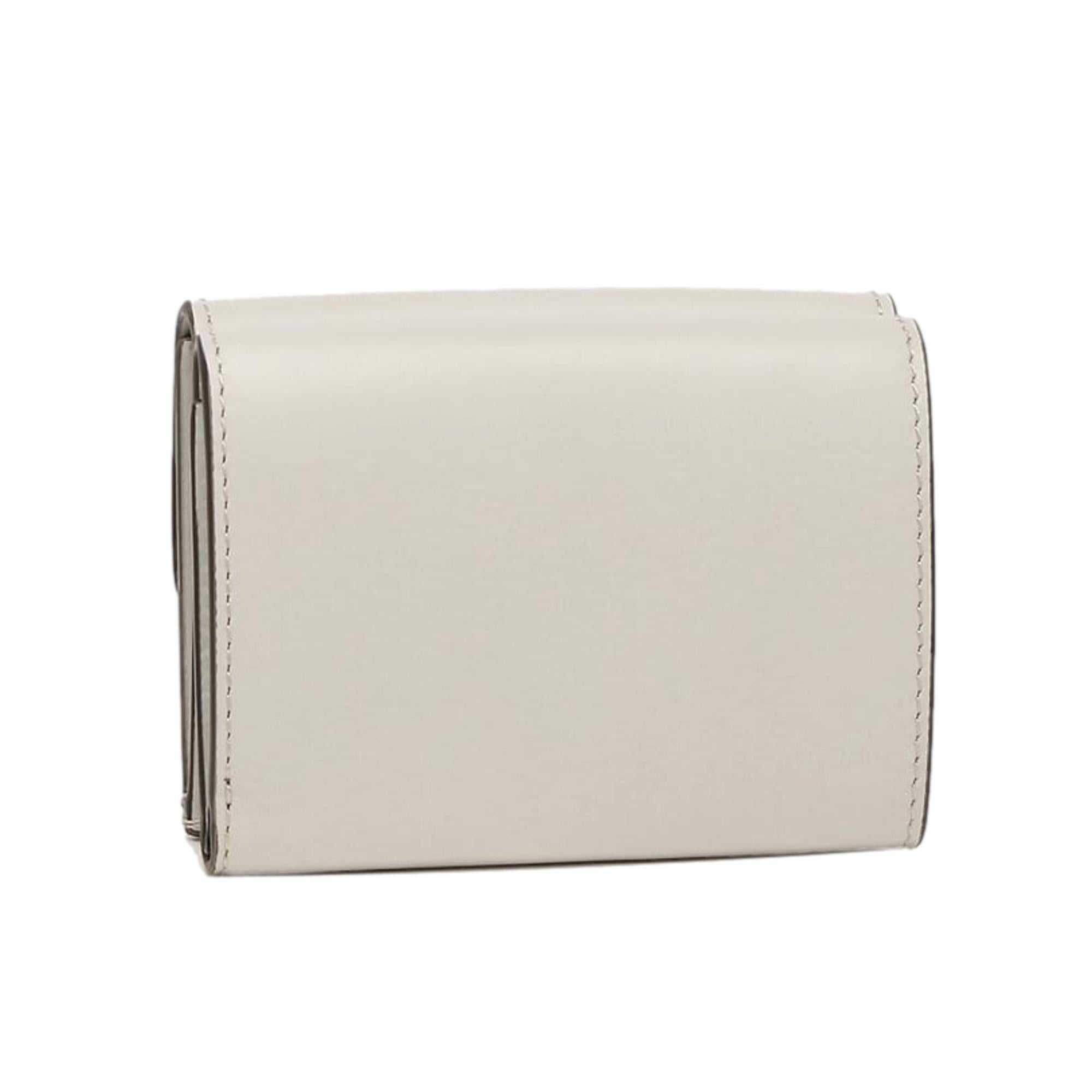 Fendi Roma Ghiaia Smooth Calf Leather Small Trifold Wallet