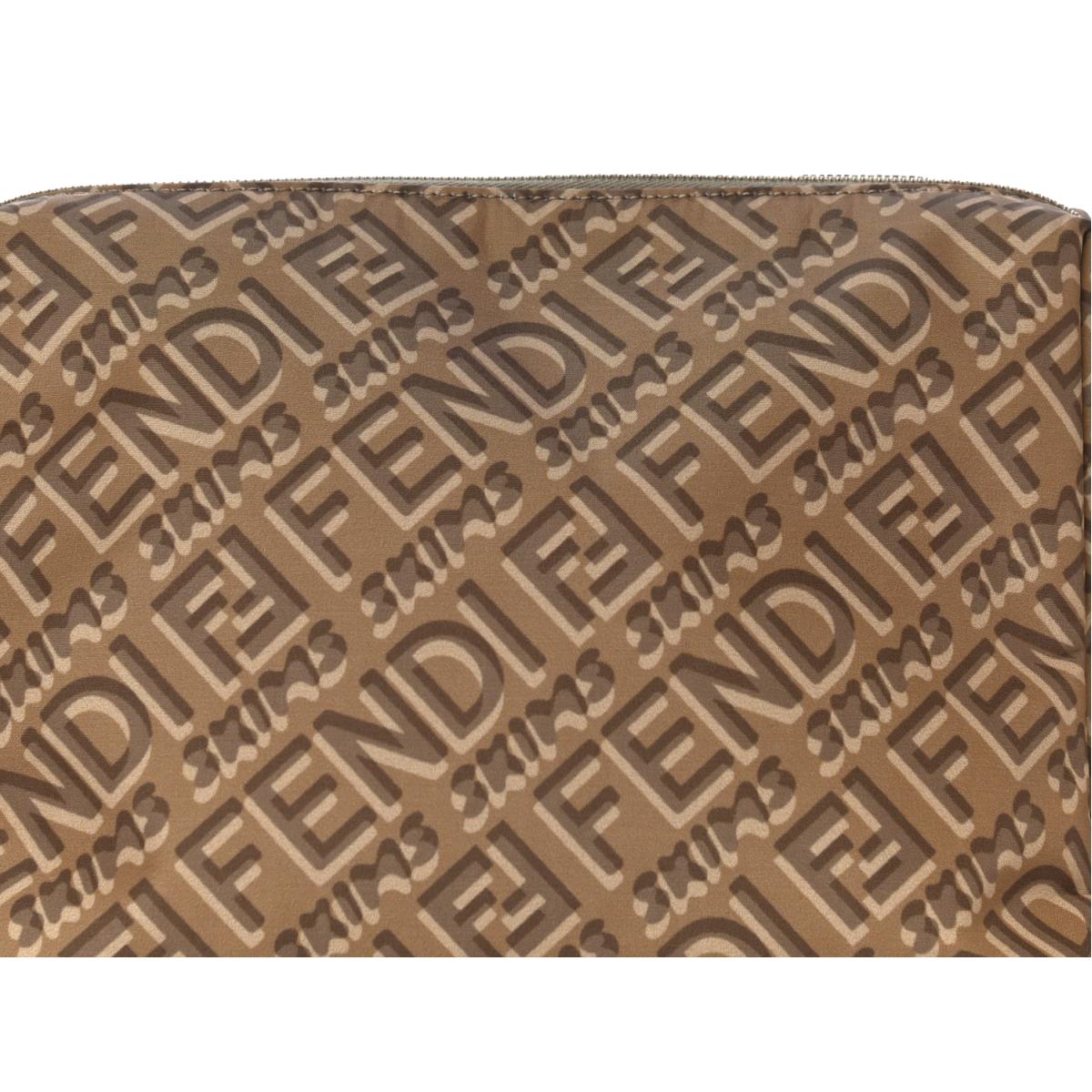 Fendi x Skims Nylon Sand Beauty Pouch