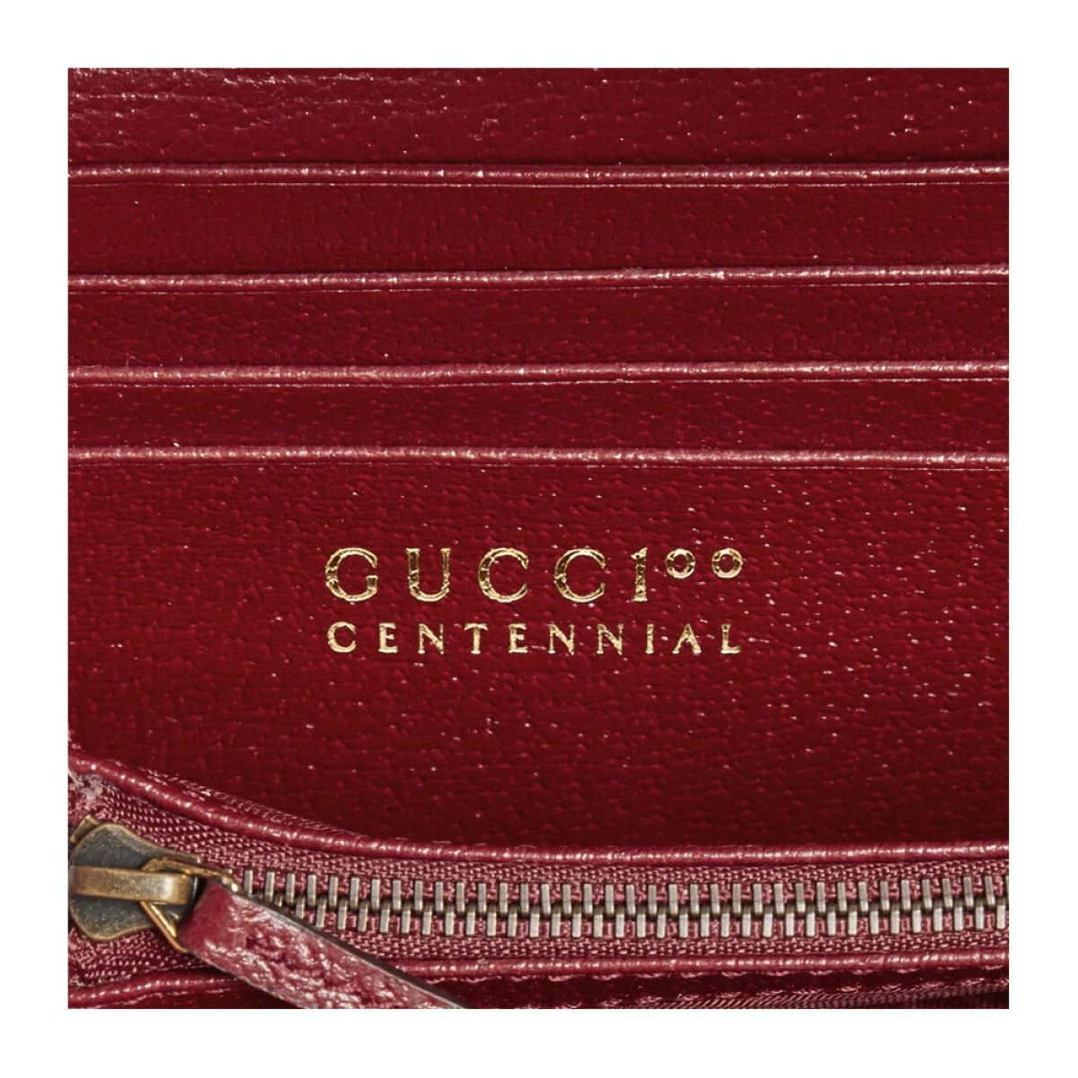 Gucci 100 Centennial Floral Crown Jacquard Wallet On Chain