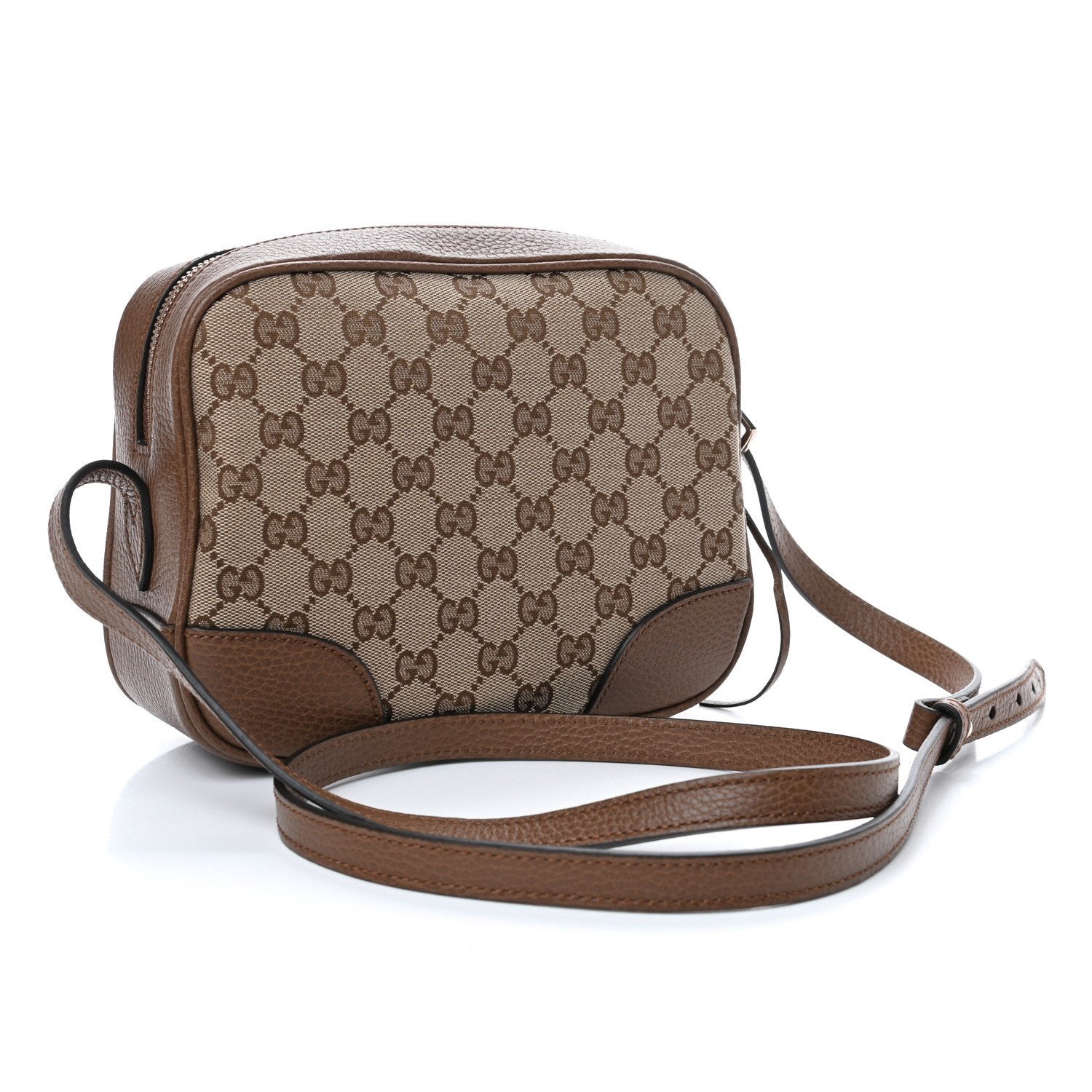 Gucci Bree Beige Original Canvas 'GG' Logo Cross Body Bag