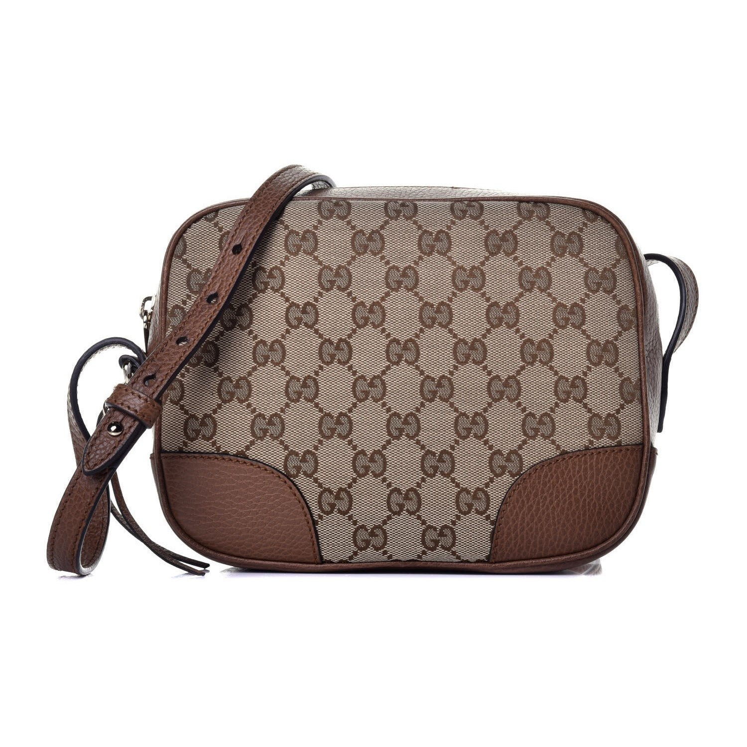 Gucci Bree Beige Original Canvas 'GG' Logo Cross Body Bag