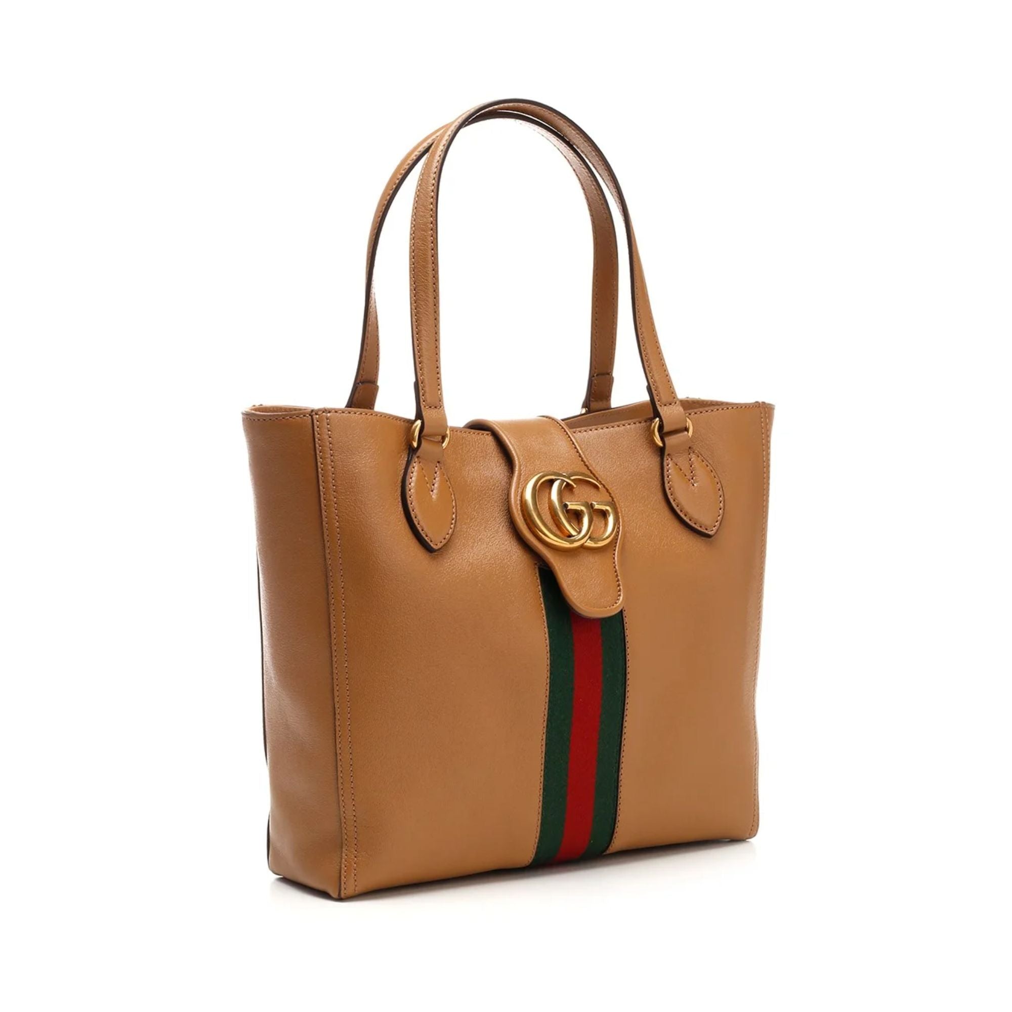 Gucci Dahlia Marmont Leather Beige Tote