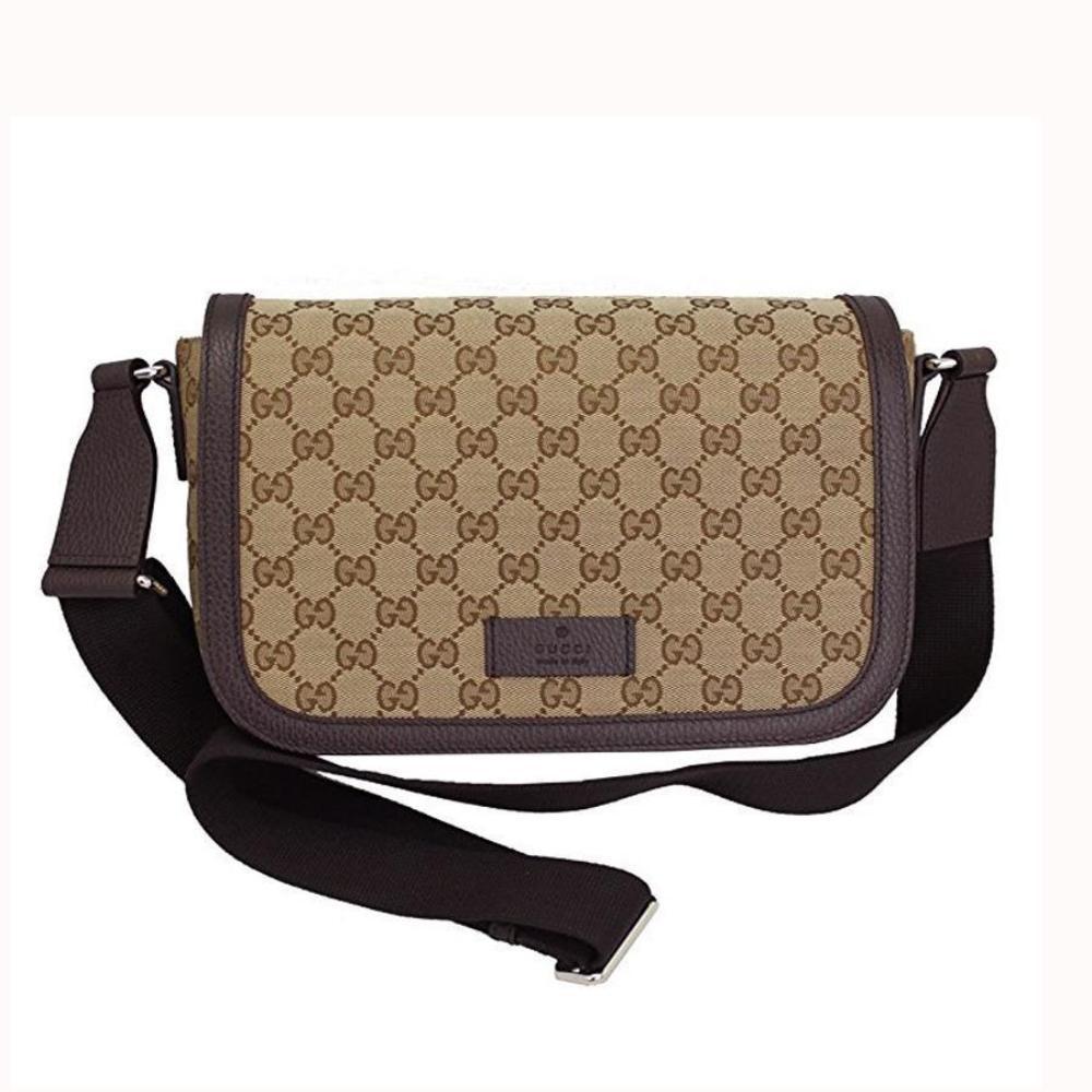 Gucci Original GG Canvas Cross Body Messenger Bag