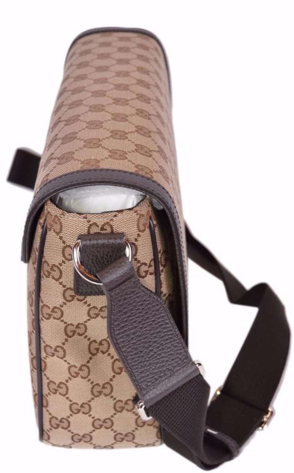 Gucci Original GG Canvas Cross Body Messenger Bag