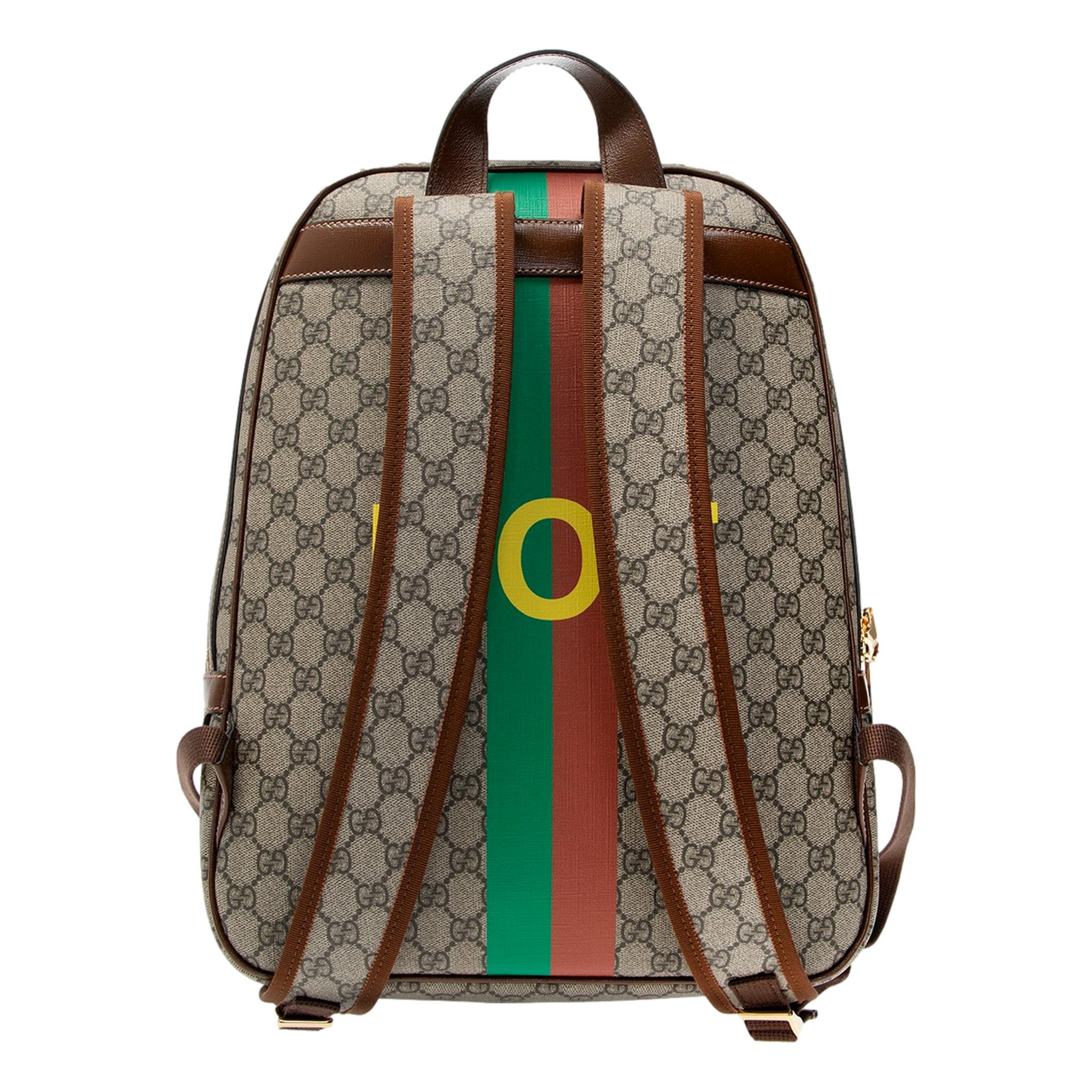 Gucci GG Supreme Print Backpack