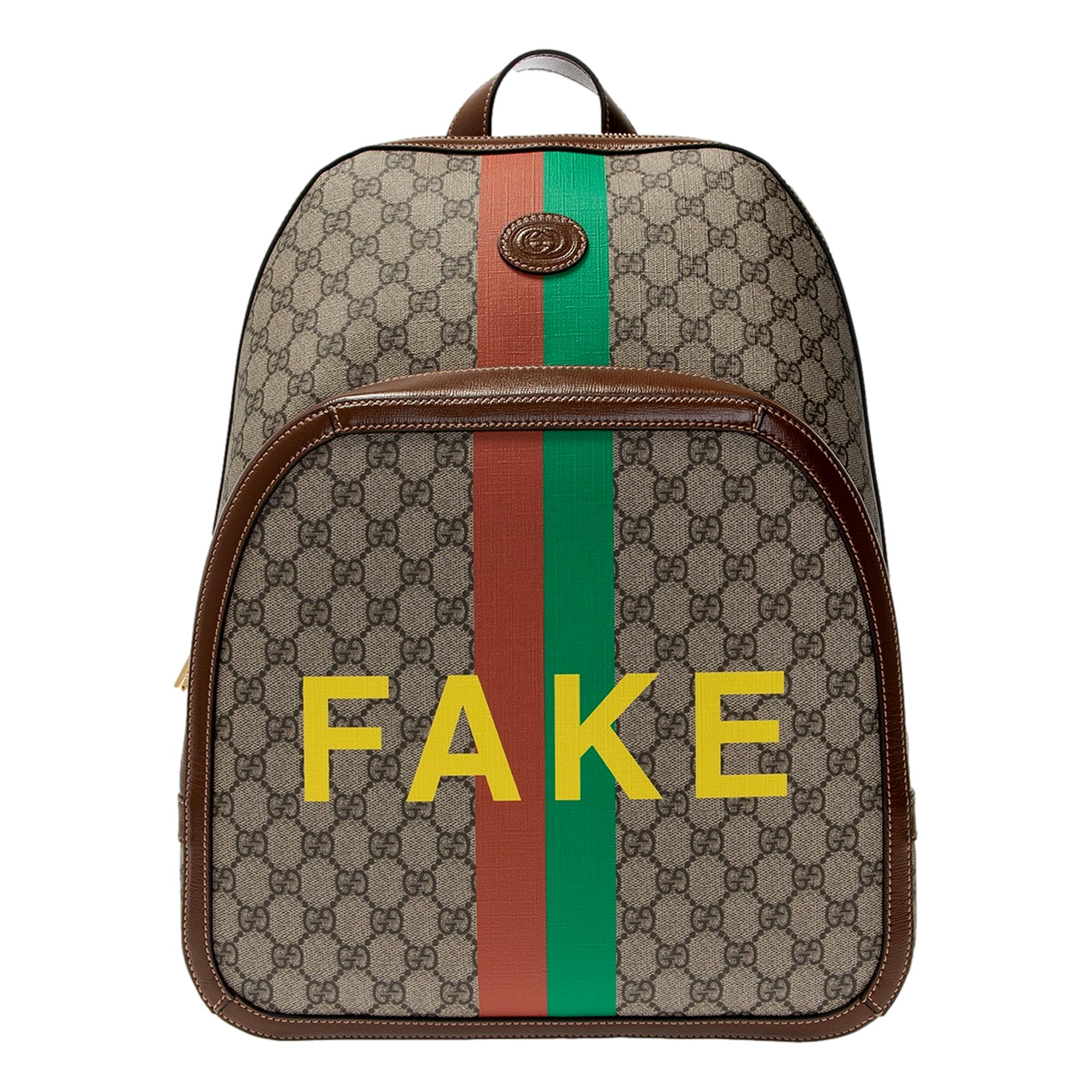 Gucci GG Supreme Print Backpack