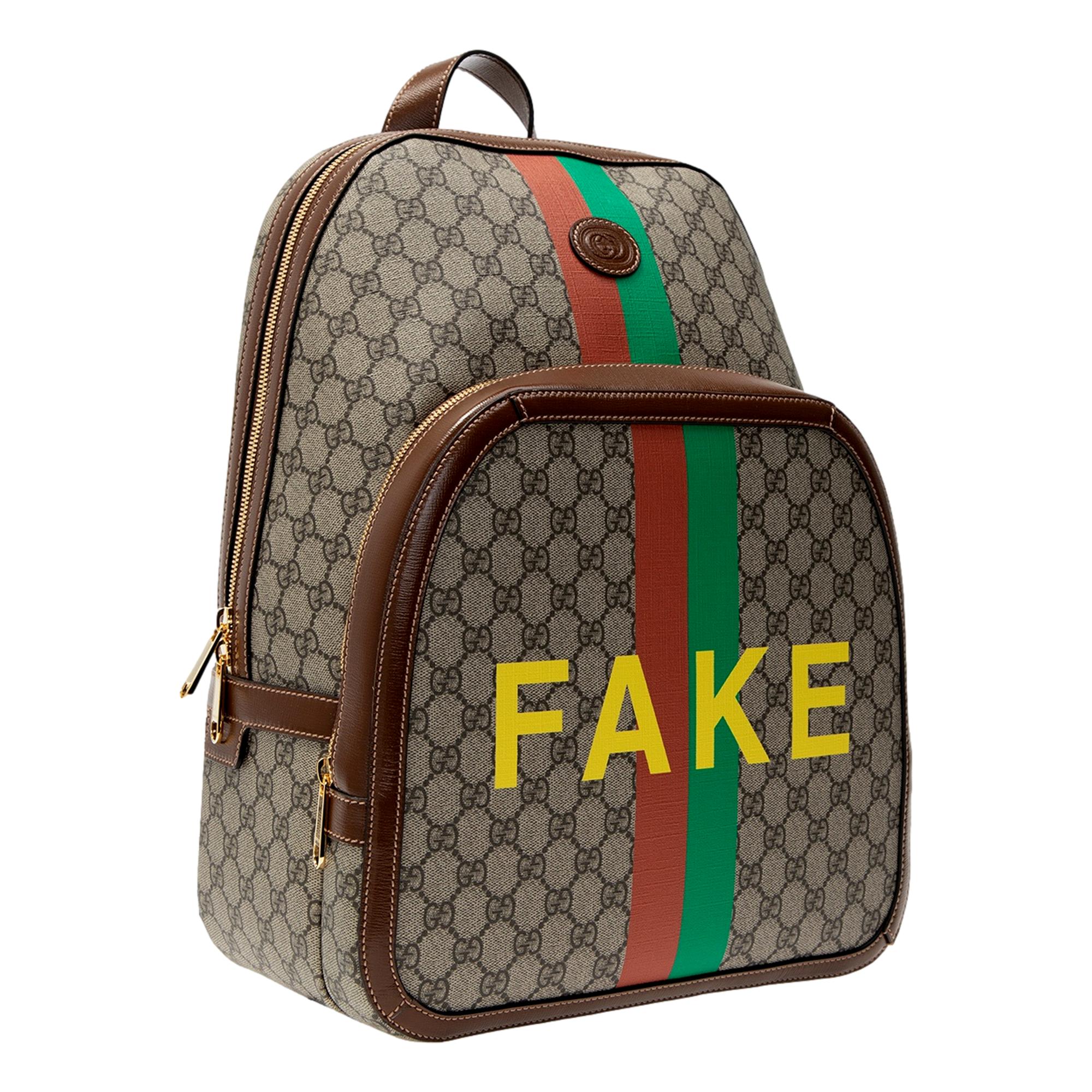 Gucci GG Supreme Print Backpack