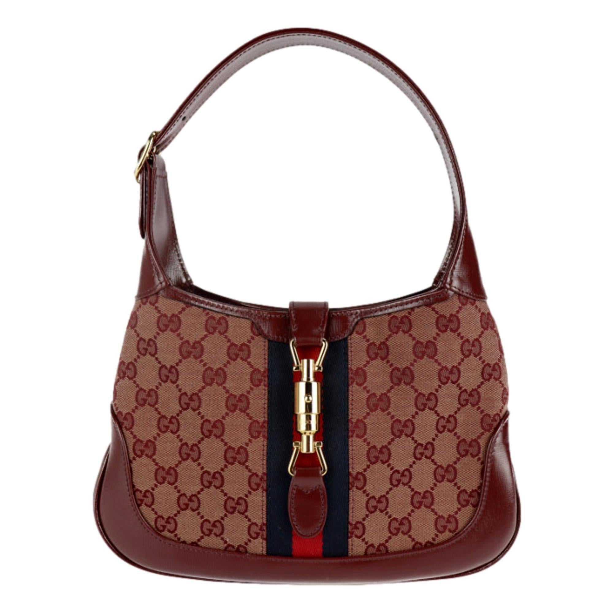 Gucci Jackie 1961 Small Tote Bag in GG Original Canvas