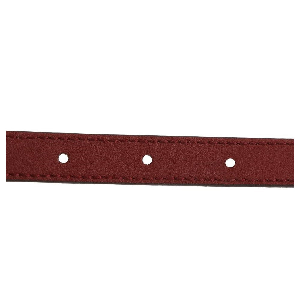 Gucci Marmont Red Suede Torchon GG Buckle Belt Size 95/38