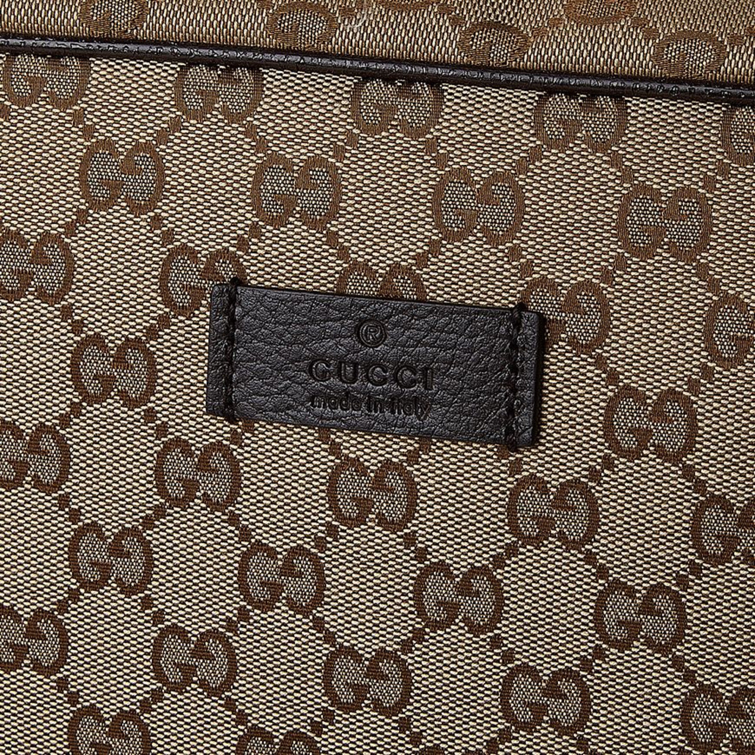 Gucci Original GG Canvas Large Backpack