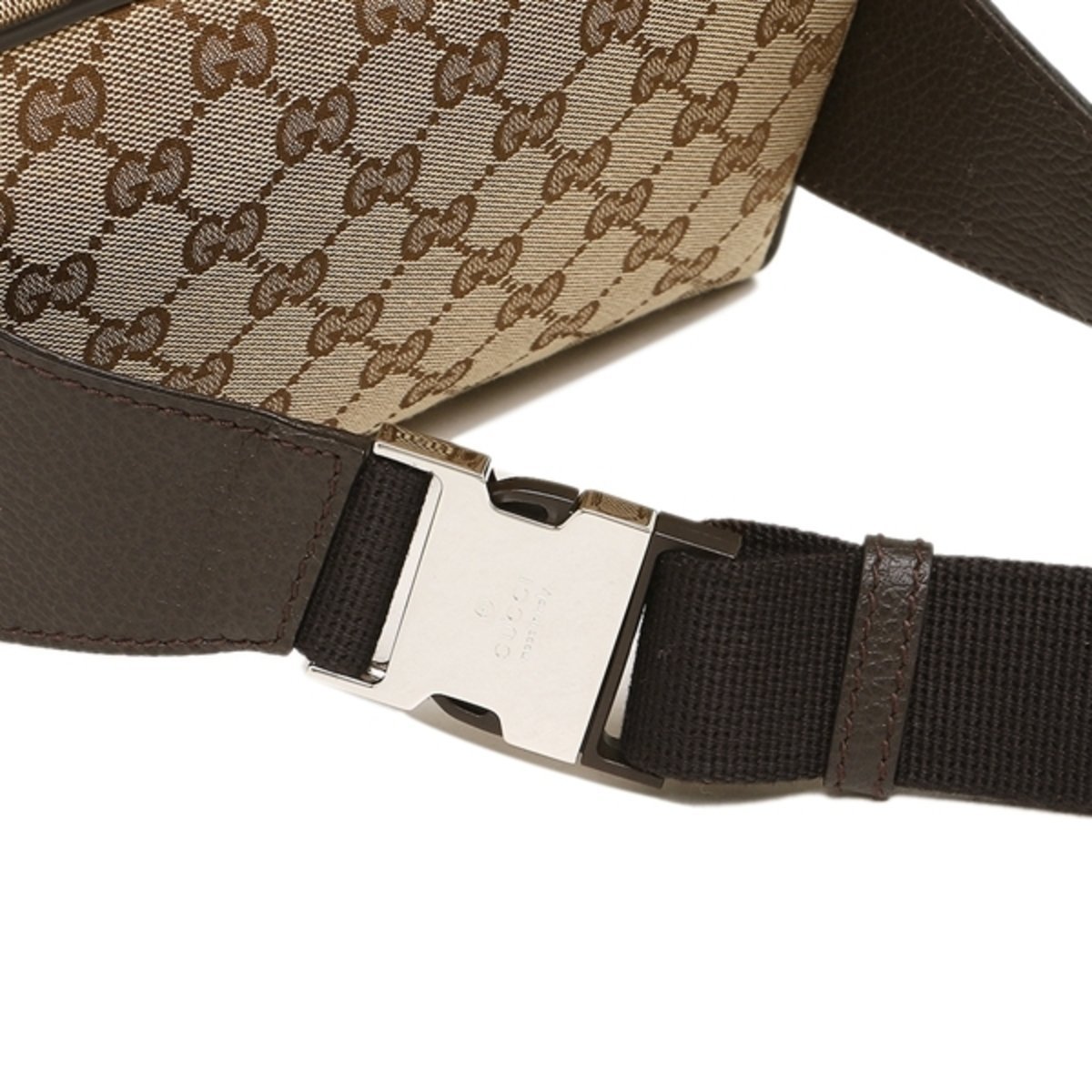 Gucci Original GG Guccissima Canvas Beige Belt Bag