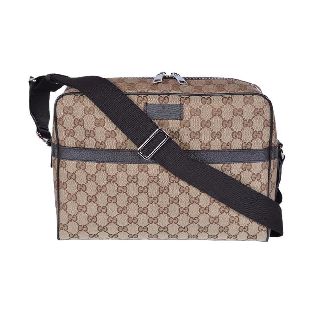 Gucci Original GG Canvas Camera Case Messenger Bag