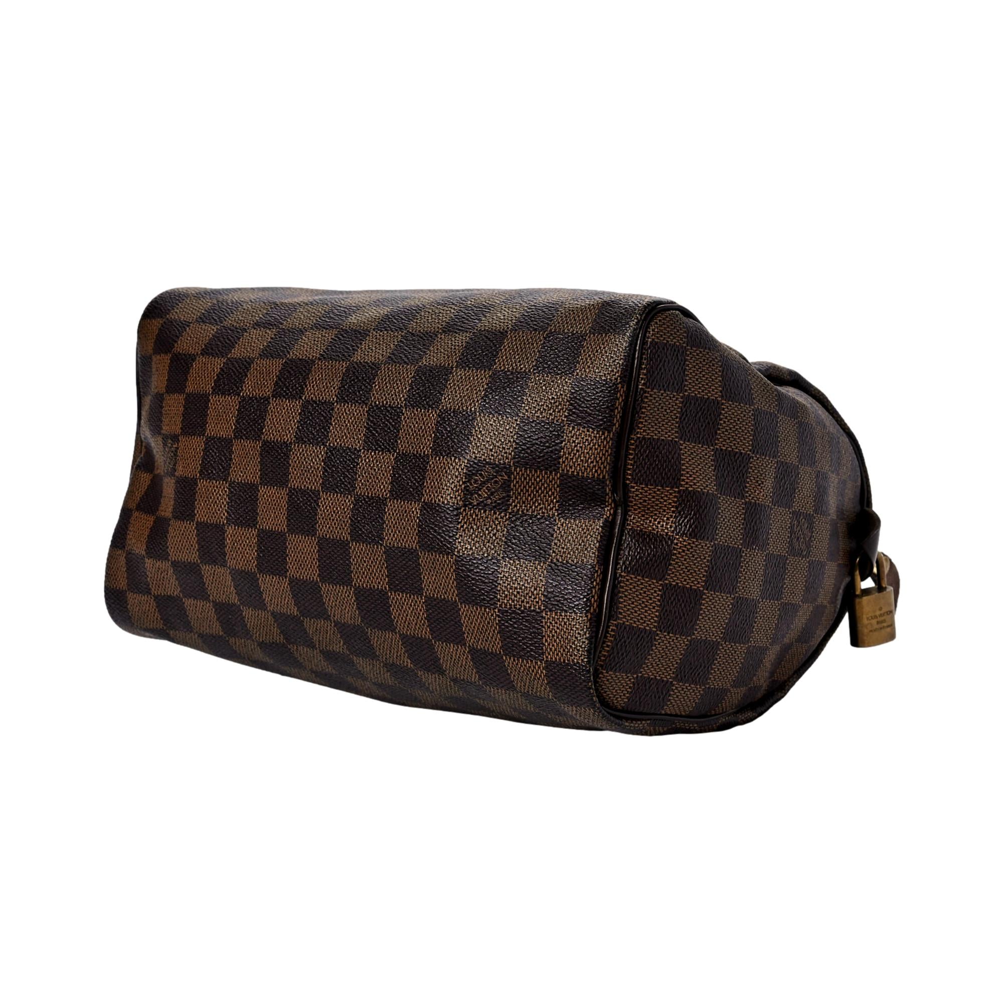 Louis Vuitton Damier Ebene Speedy Bandoulière