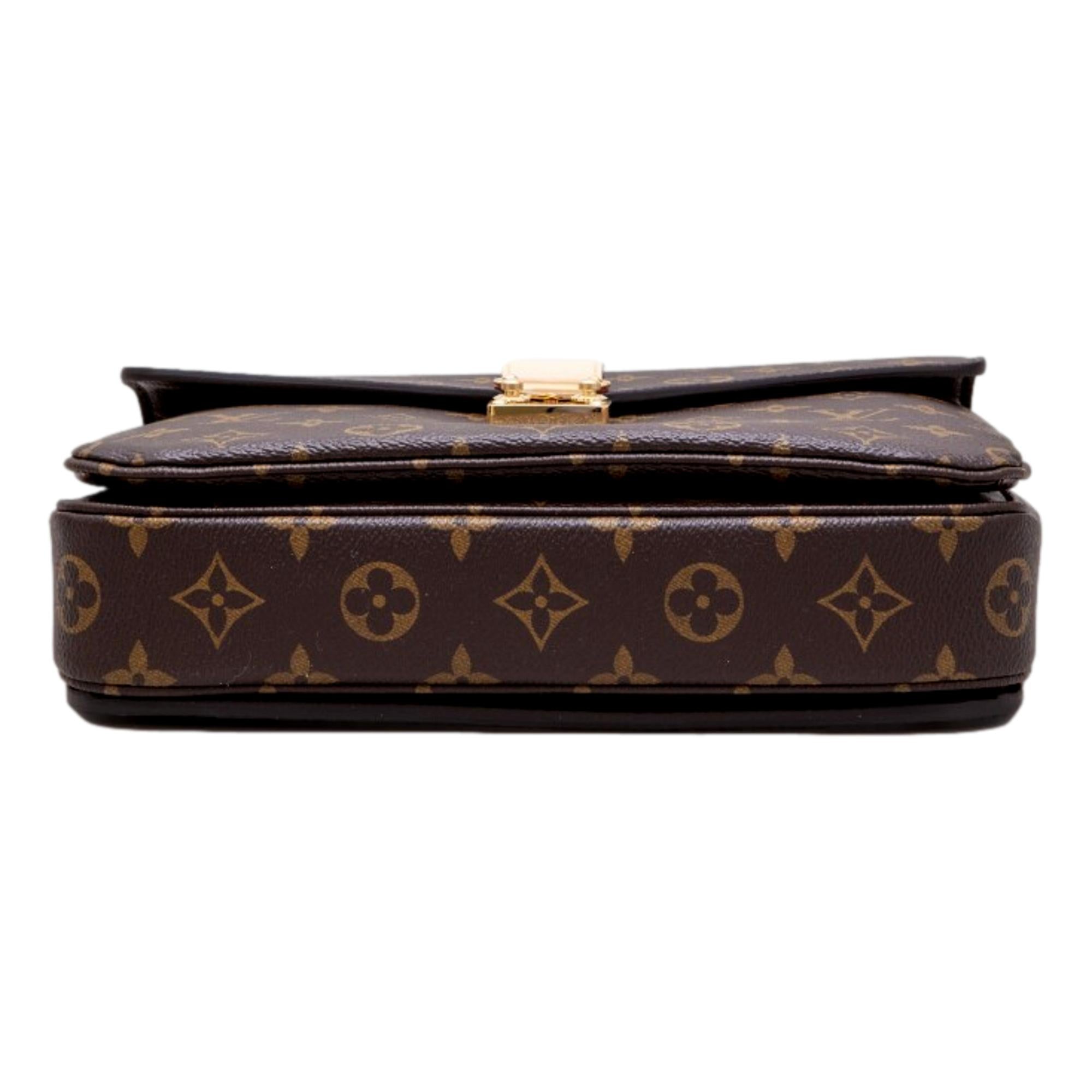 Louis Vuitton Pochette Métis Brown Monogram Crossbody