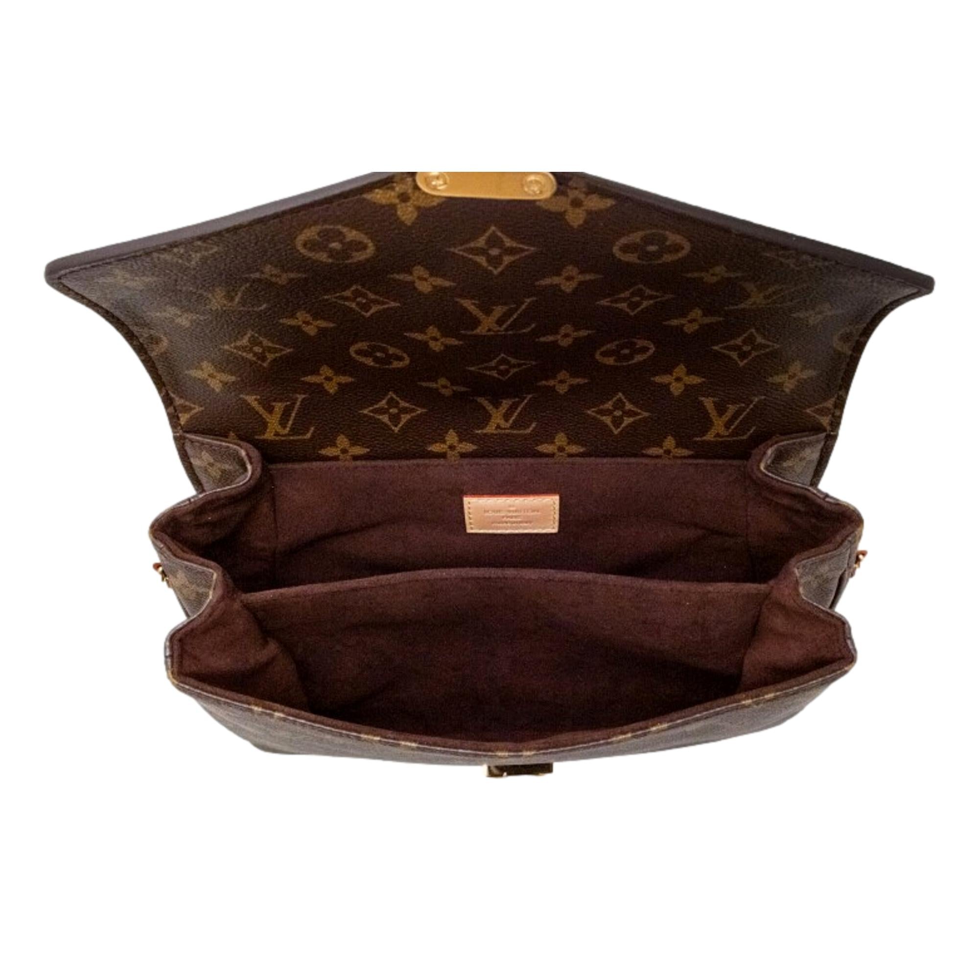 Louis Vuitton Pochette Métis Brown Monogram Crossbody