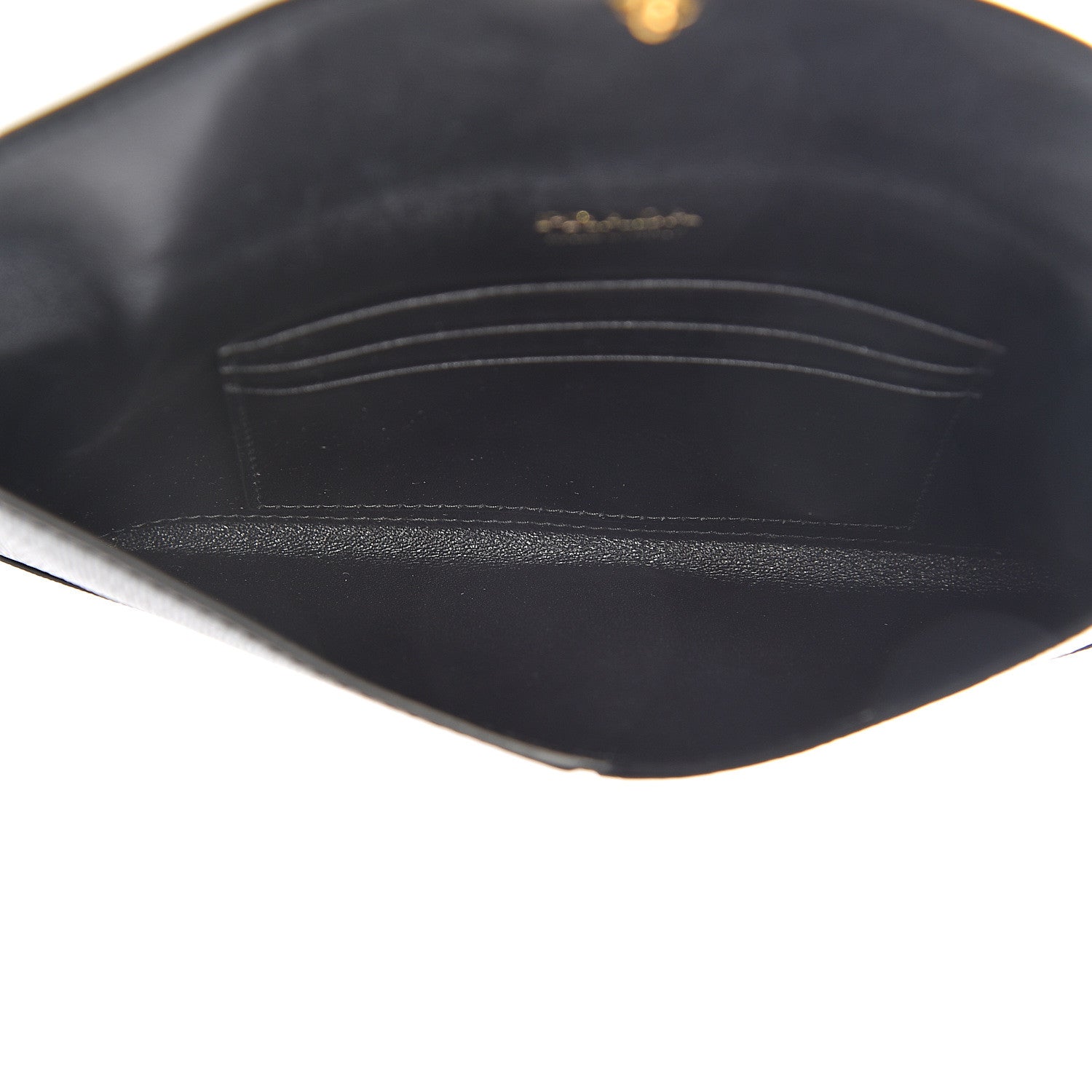 Prada Black Vitello Move Leather Long Envelope Wallet