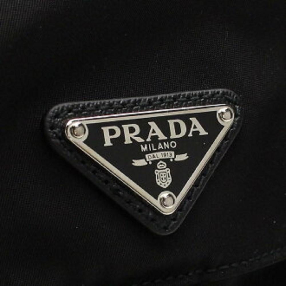 Prada Zainetto Unisex Black Tessuto Nylon Backpack Rucksack