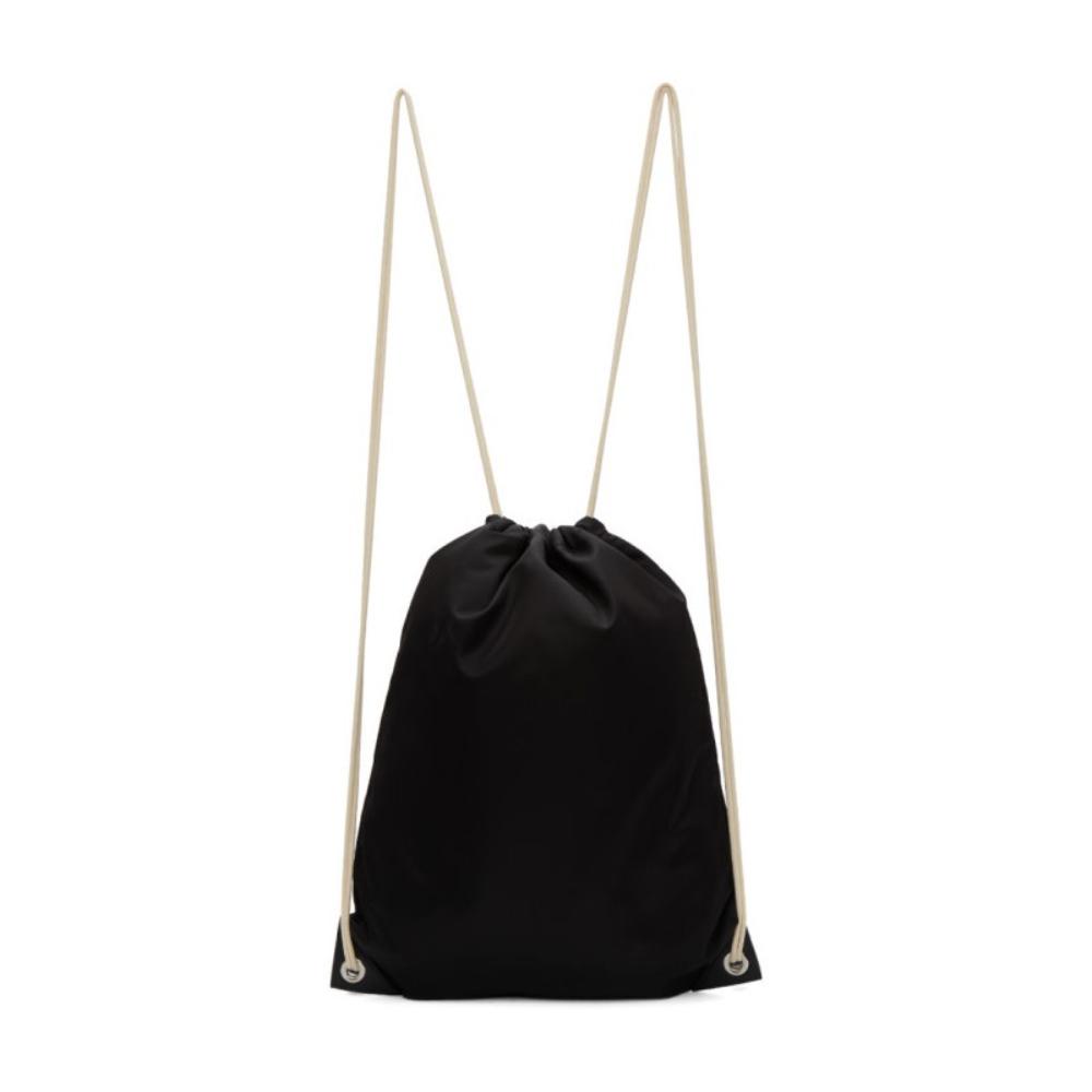 Prada Zaino Black Tessuto Nylon Drawstring Backpack