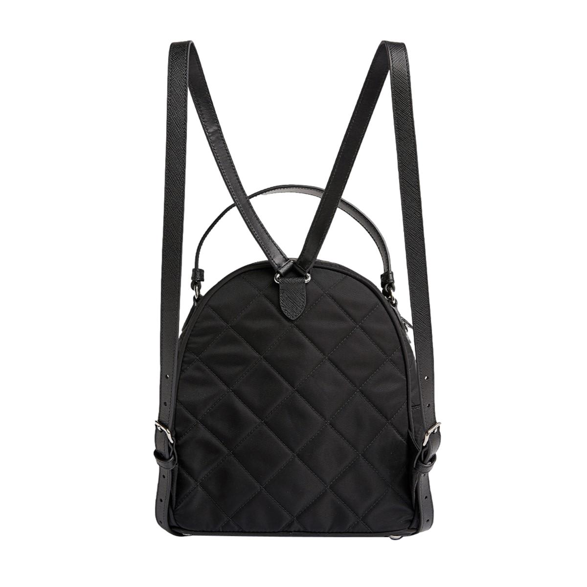 Prada Zaino Black Tessuto Nylon Quilted Backpack