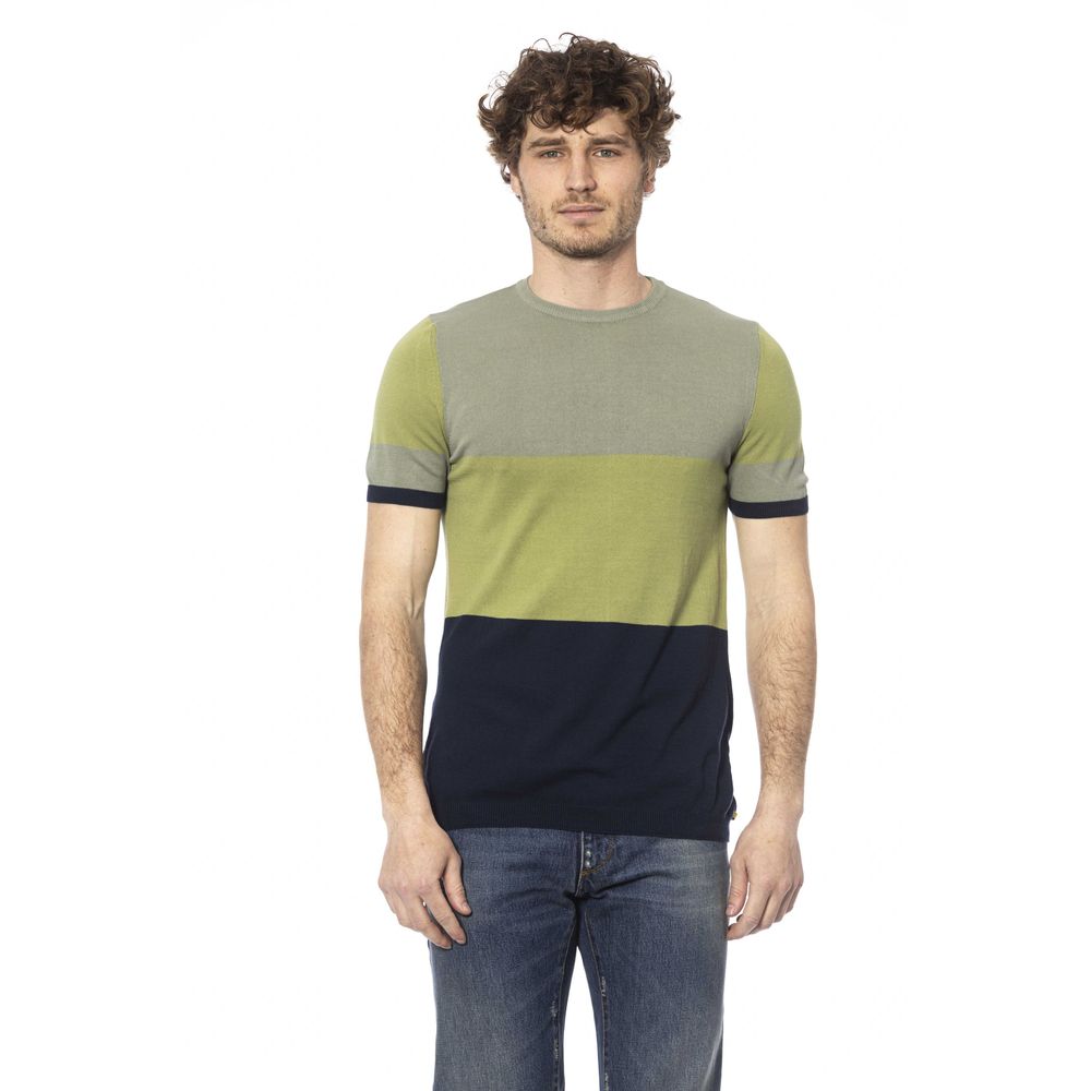 Distretto12 Emerald Crew Neck Cotton Tee