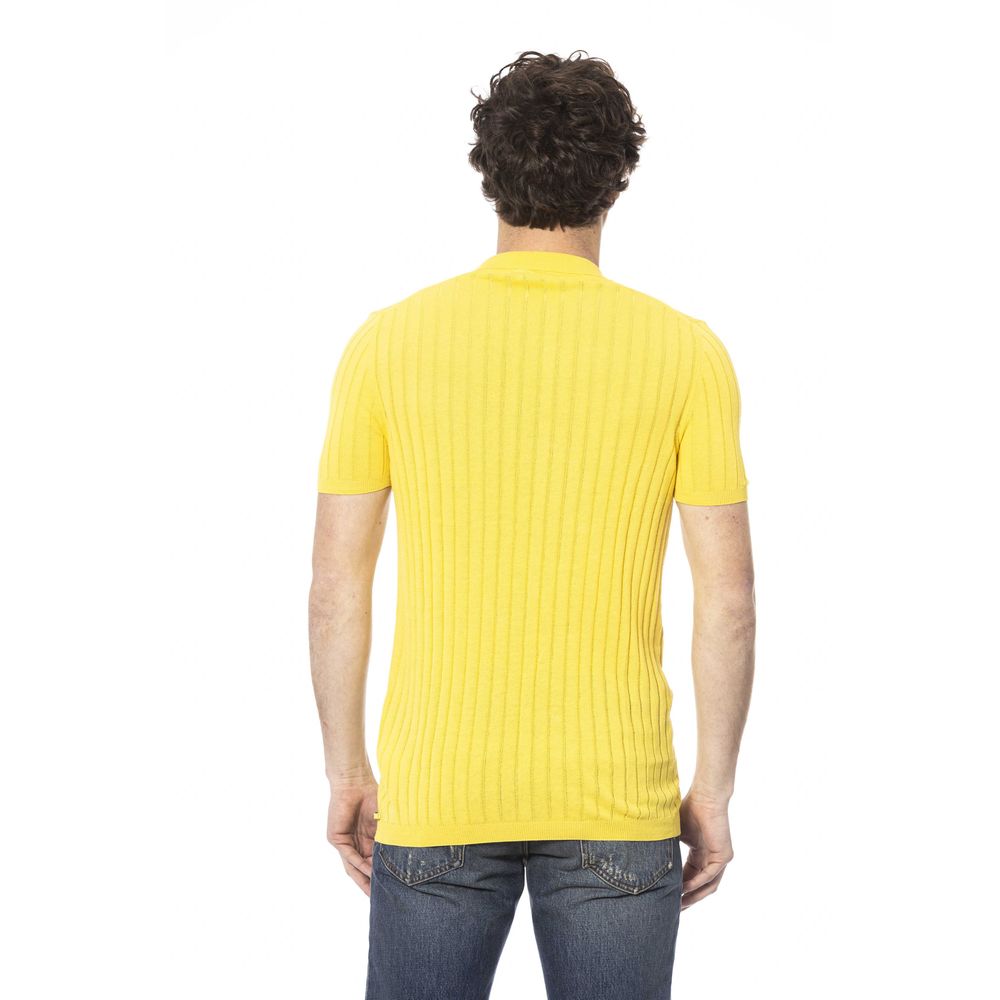 Distretto12 Sunshine Yellow Short Sleeve Polo