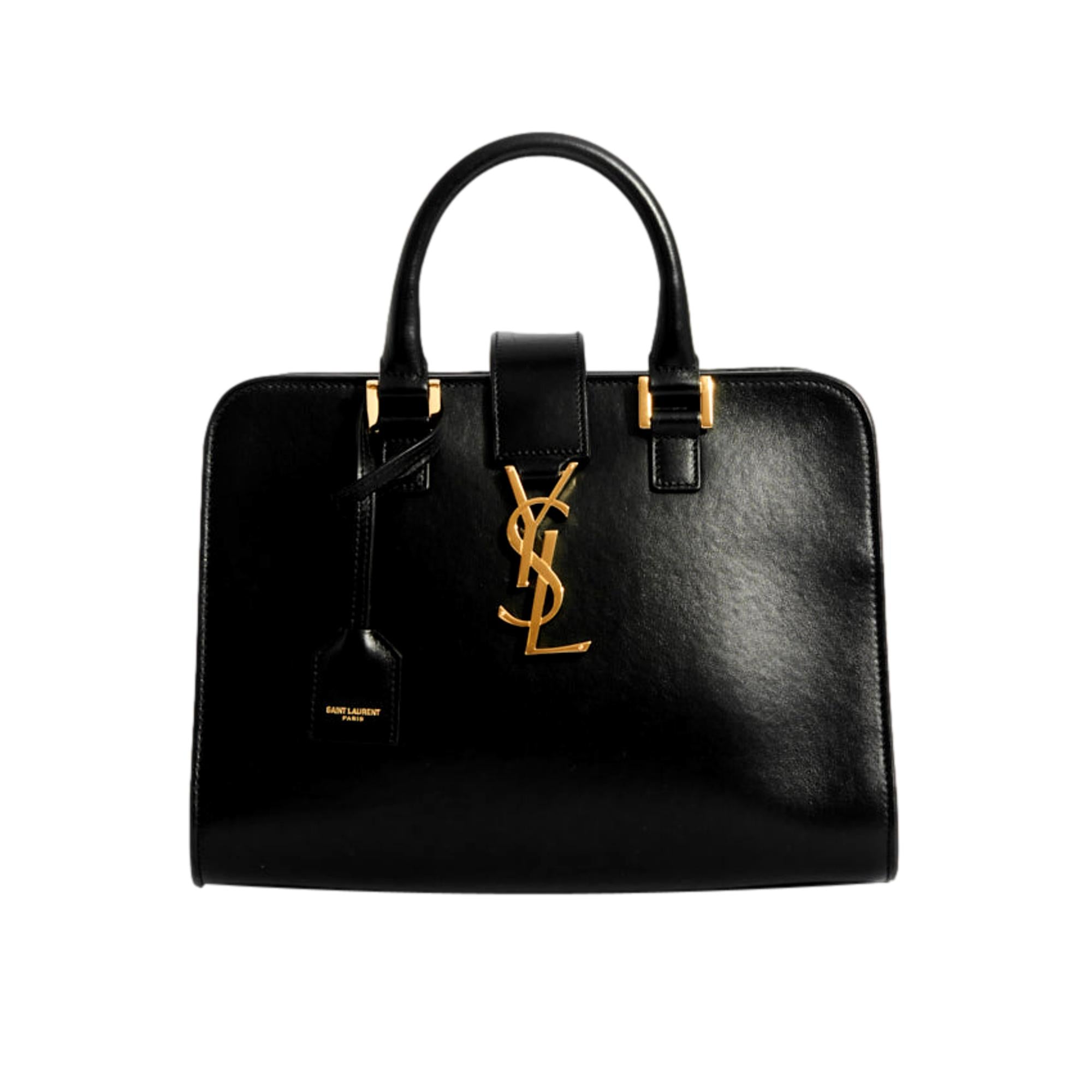 Saint Laurent Monogram Baby Cabas Black