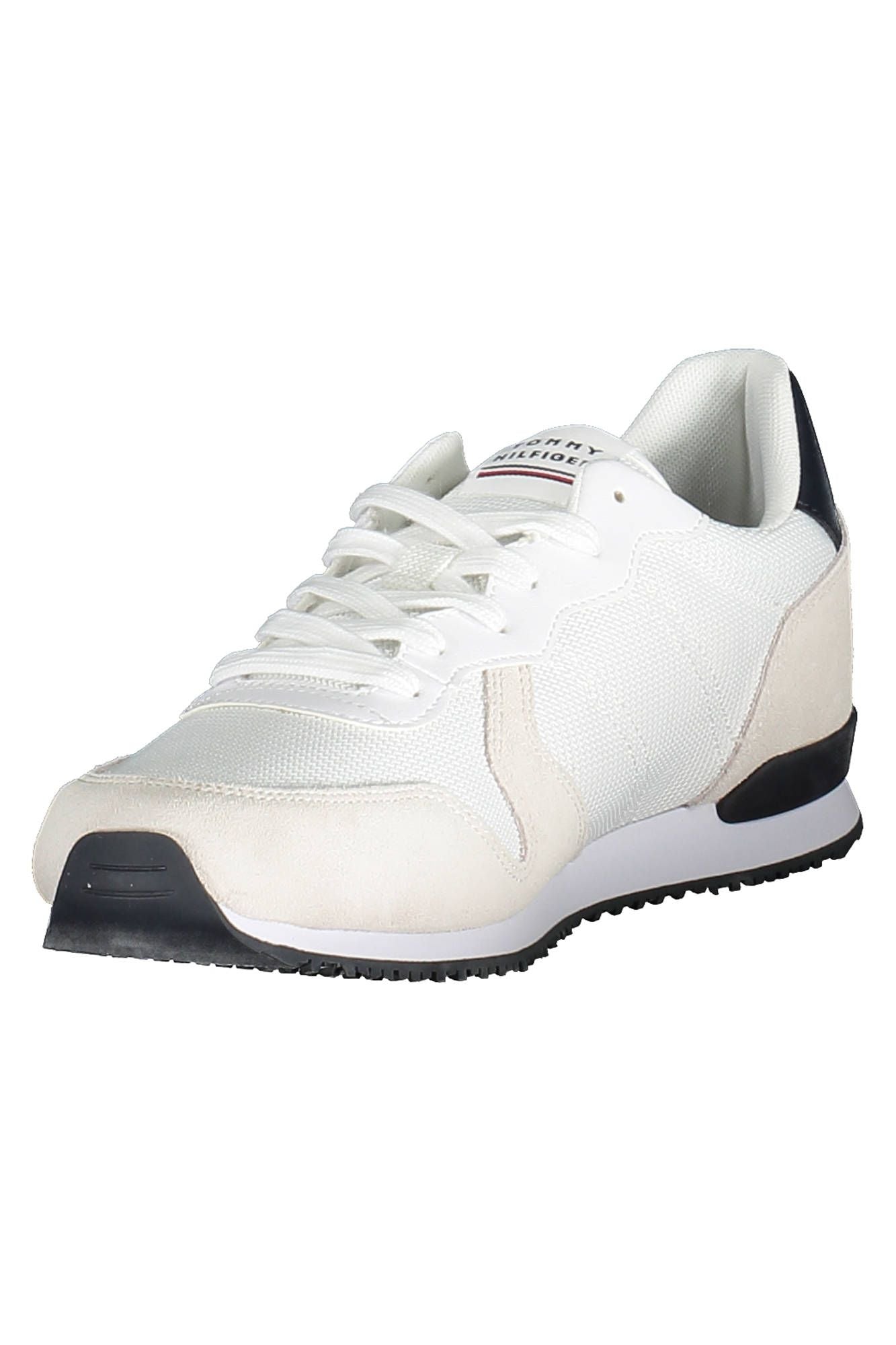 Tommy Hilfiger White Polyester Sneaker