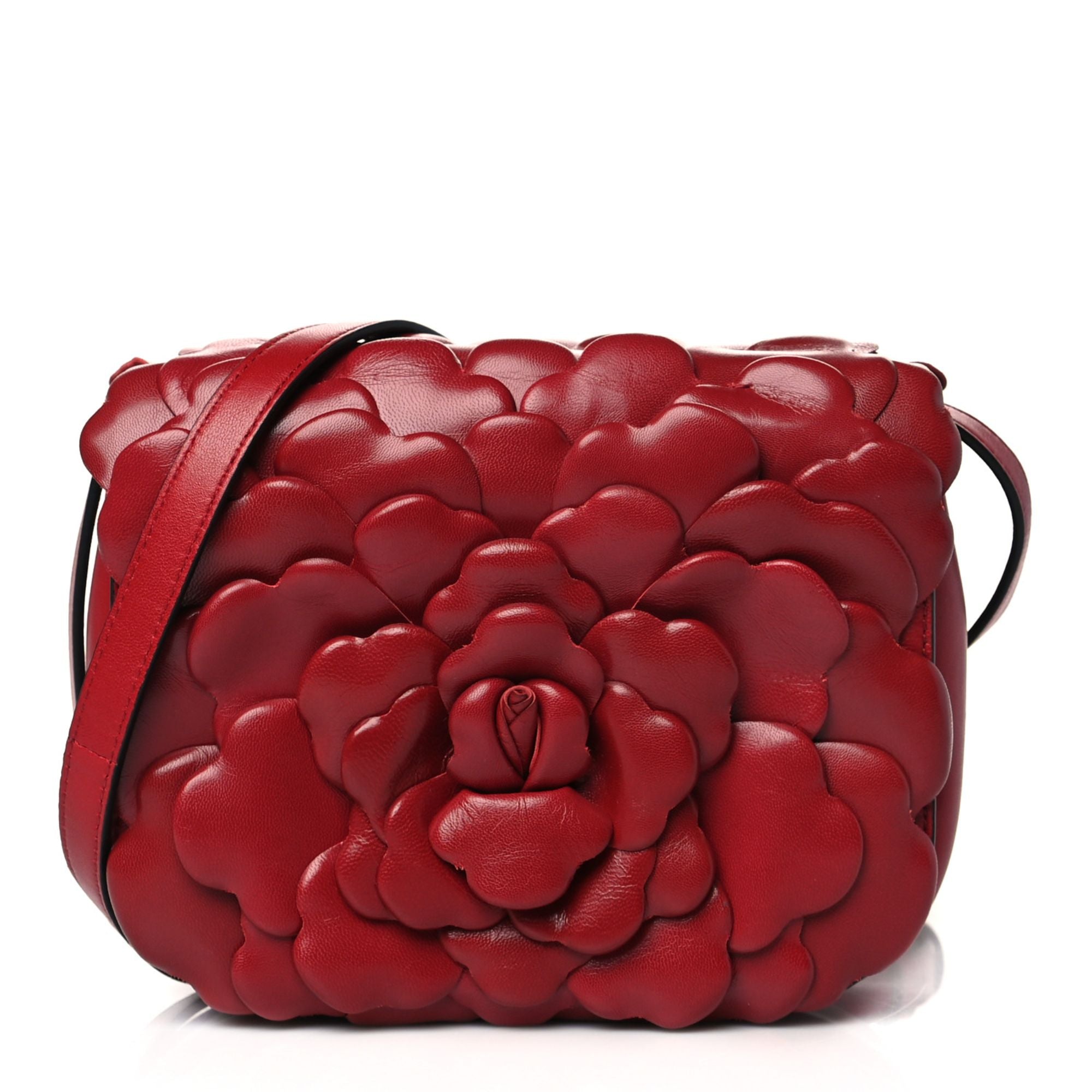 Valentino Garavani Atelier Bag 03 Red Oro Rose Edition Small Shoulder Bag